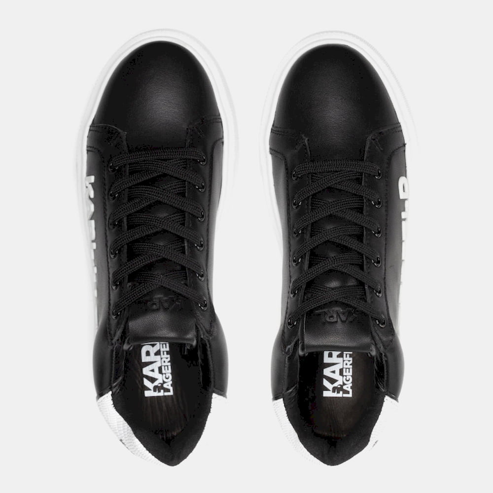 Karl Lagerfield Sapatilhas Sneakers Shoes 62210 Blk White Preto Branco Shot12