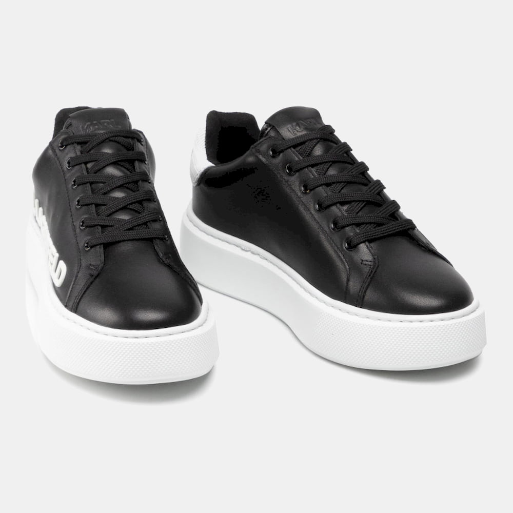 Karl Lagerfield Sapatilhas Sneakers Shoes 62210 Blk White Preto Branco Shot14