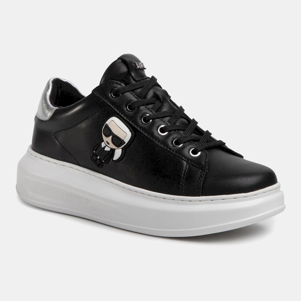 Karl Lagerfield Sapatilhas Sneakers Shoes 62530 Blk Silver Preto Silver Shot3