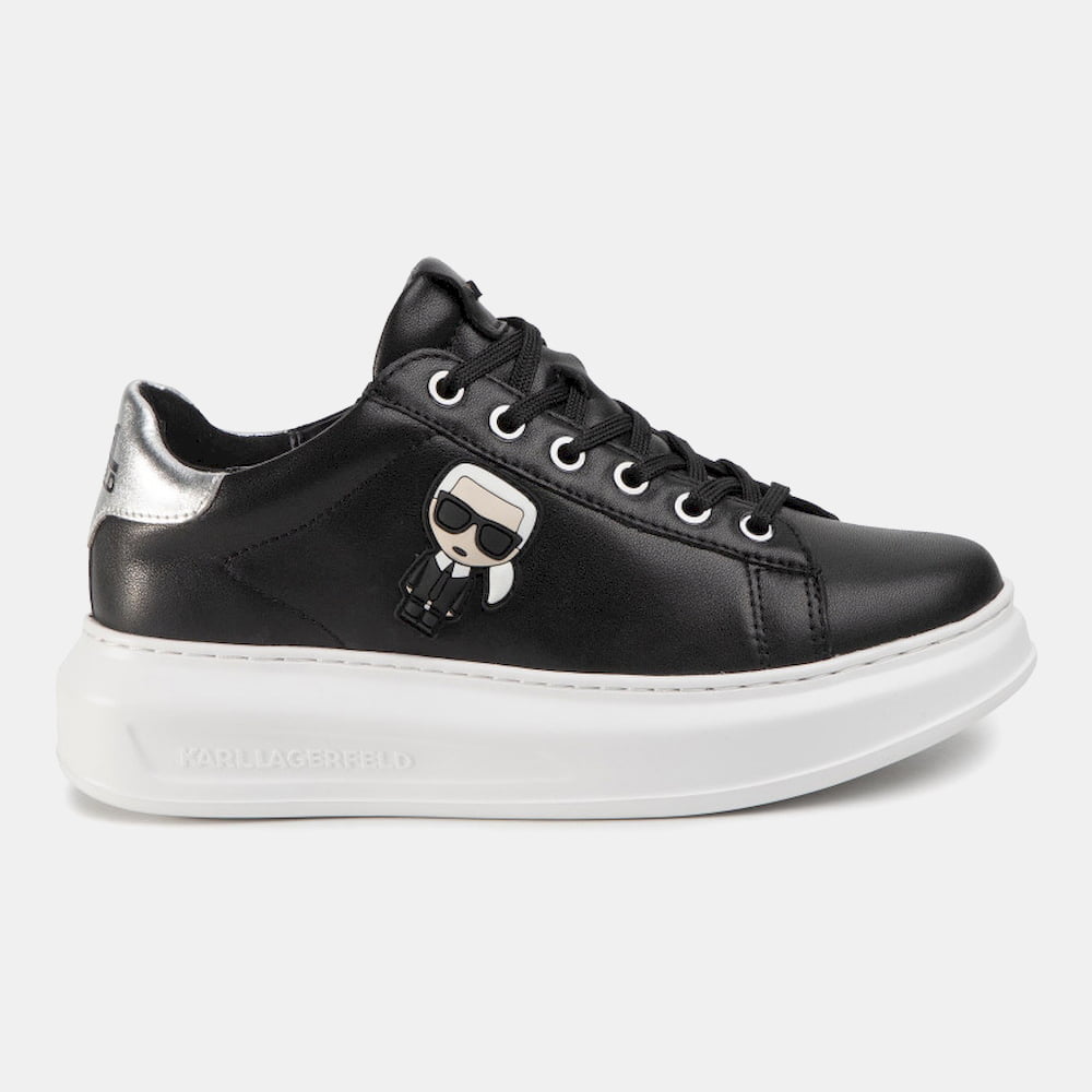 Karl Lagerfield Sapatilhas Sneakers Shoes 62530 Blk Silver Preto Silver Shot5