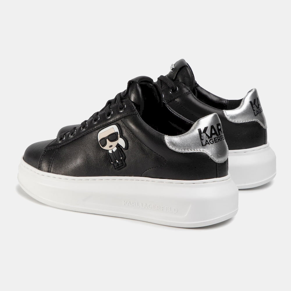 Karl Lagerfield Sapatilhas Sneakers Shoes 62530 Blk Silver Preto Silver Shot9