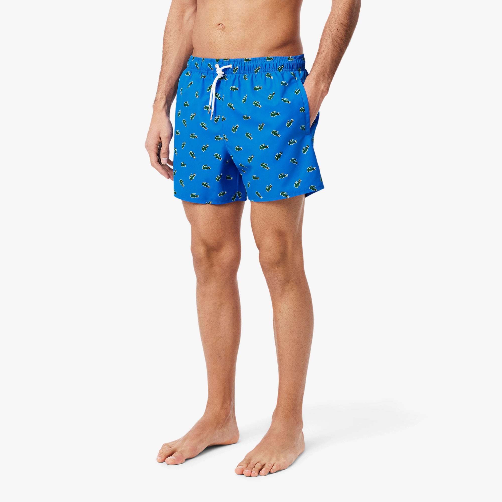 Lacoste Calcao De Banho Swim Shorts Mh7188 Royal Blue Azul Royal_shot2