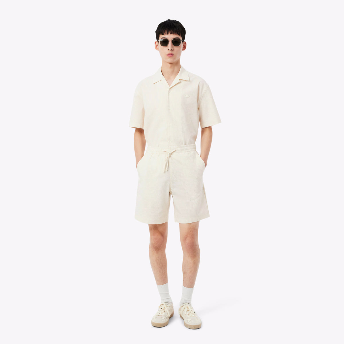 Lacoste Calcao Shorts Gh1977 Natural Natural_shot1