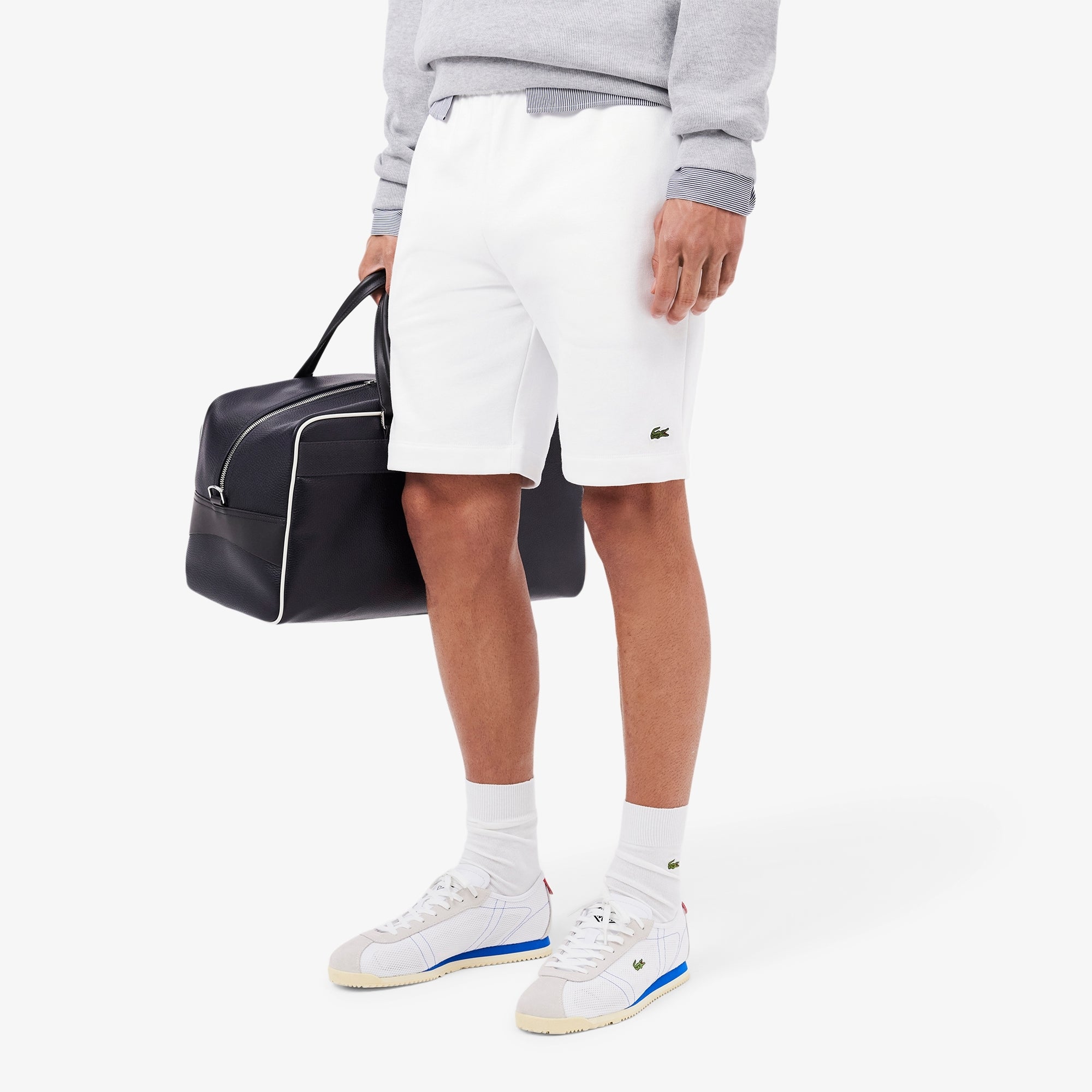 Lacoste Calcao Shorts Gh9860 White Branco_shot1