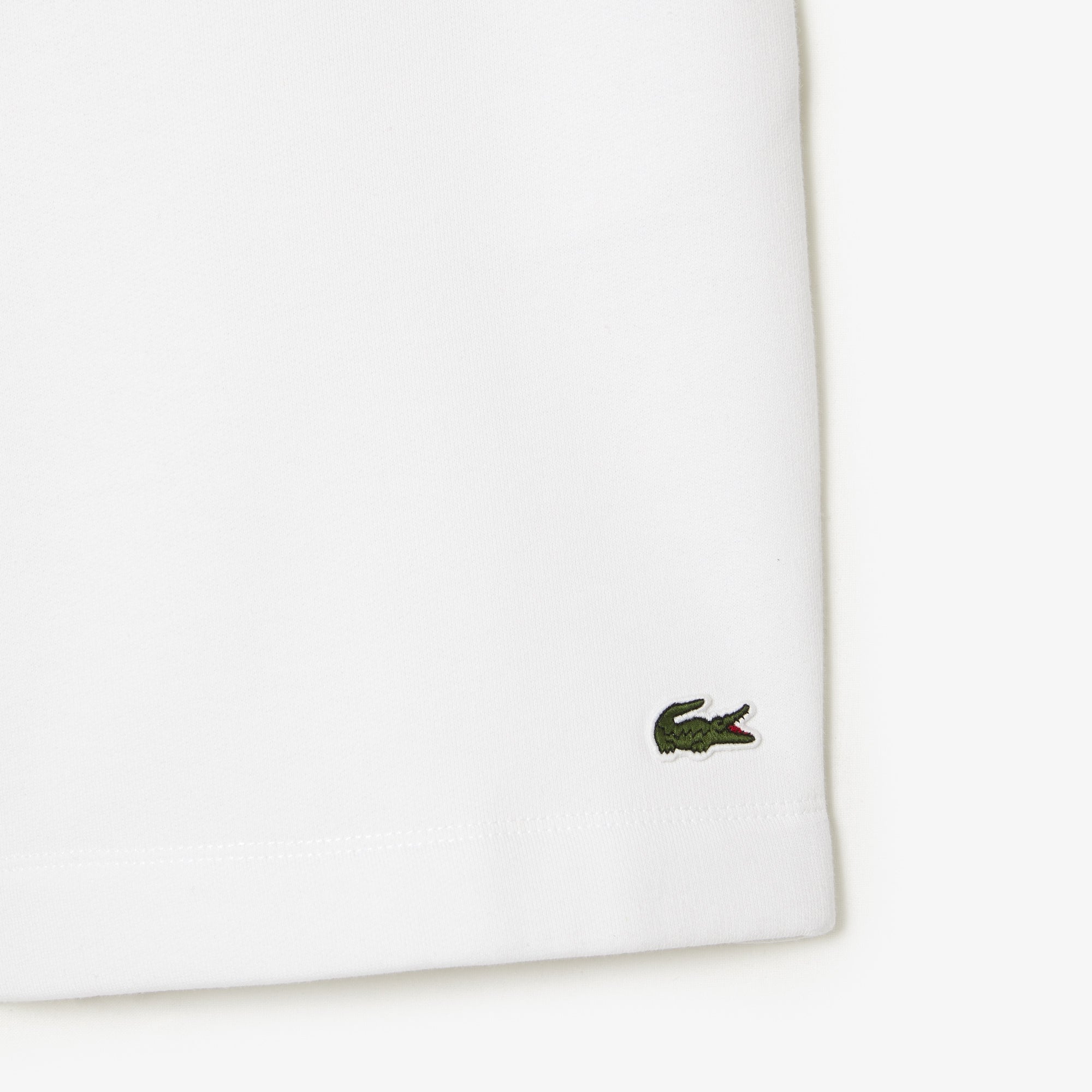 Lacoste Calcao Shorts Gh9860 White Branco_shot3