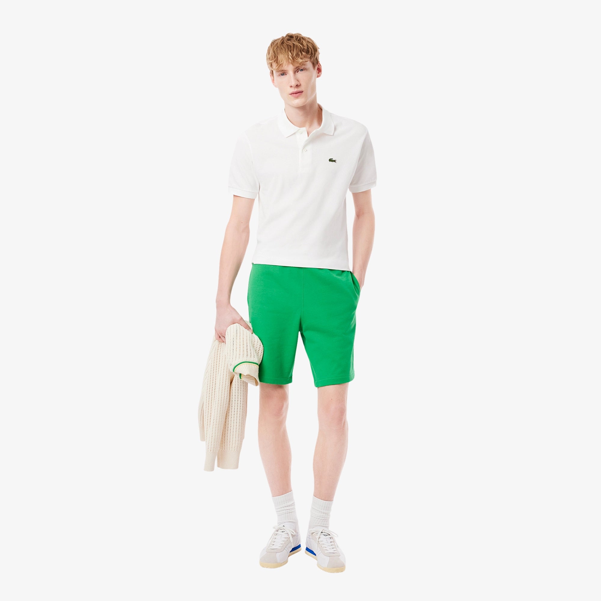 Lacoste Calcao Shorts Gh9896 Fluorgreen Fluorgreen_shot1