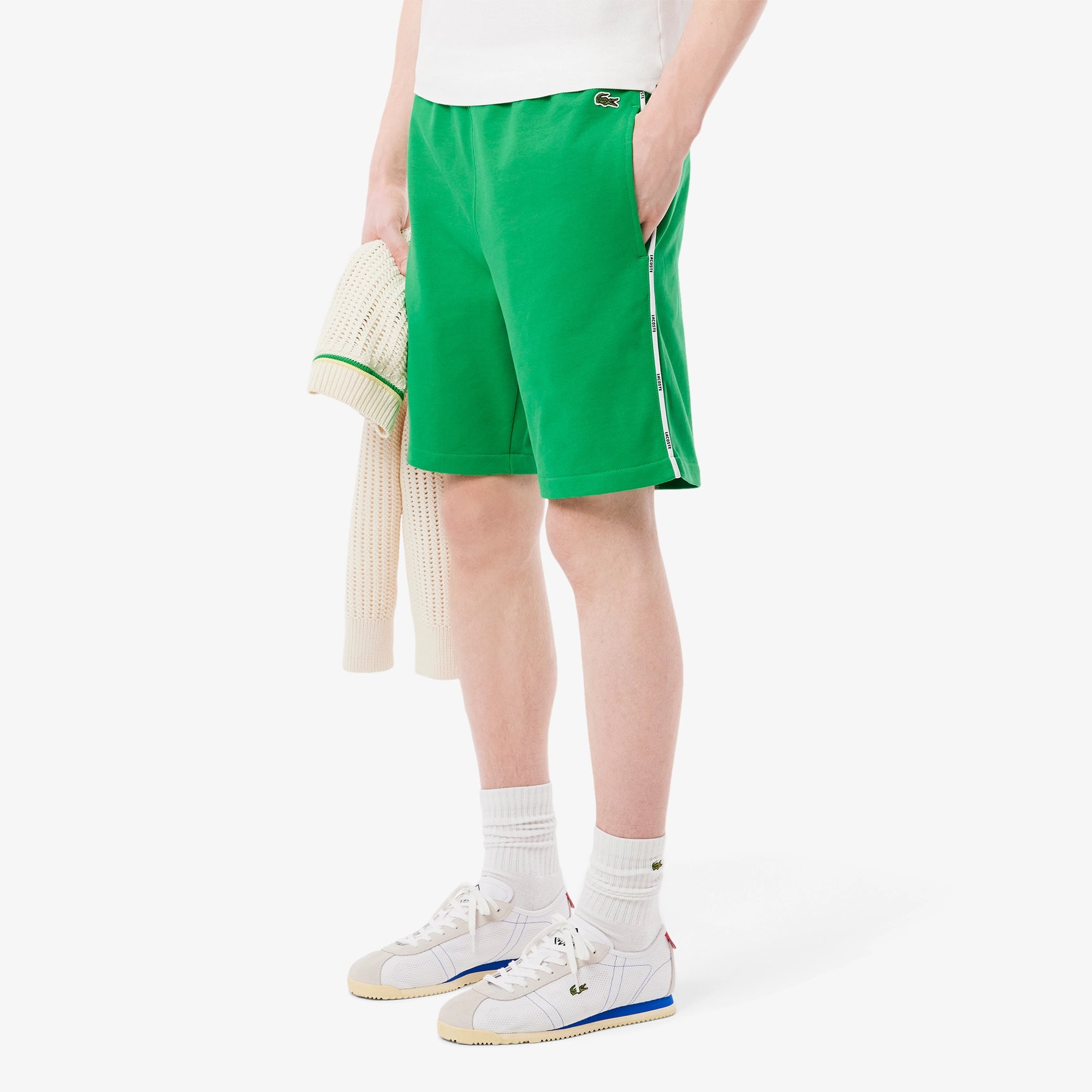 Lacoste Calcao Shorts Gh9896 Fluorgreen Fluorgreen_shot2