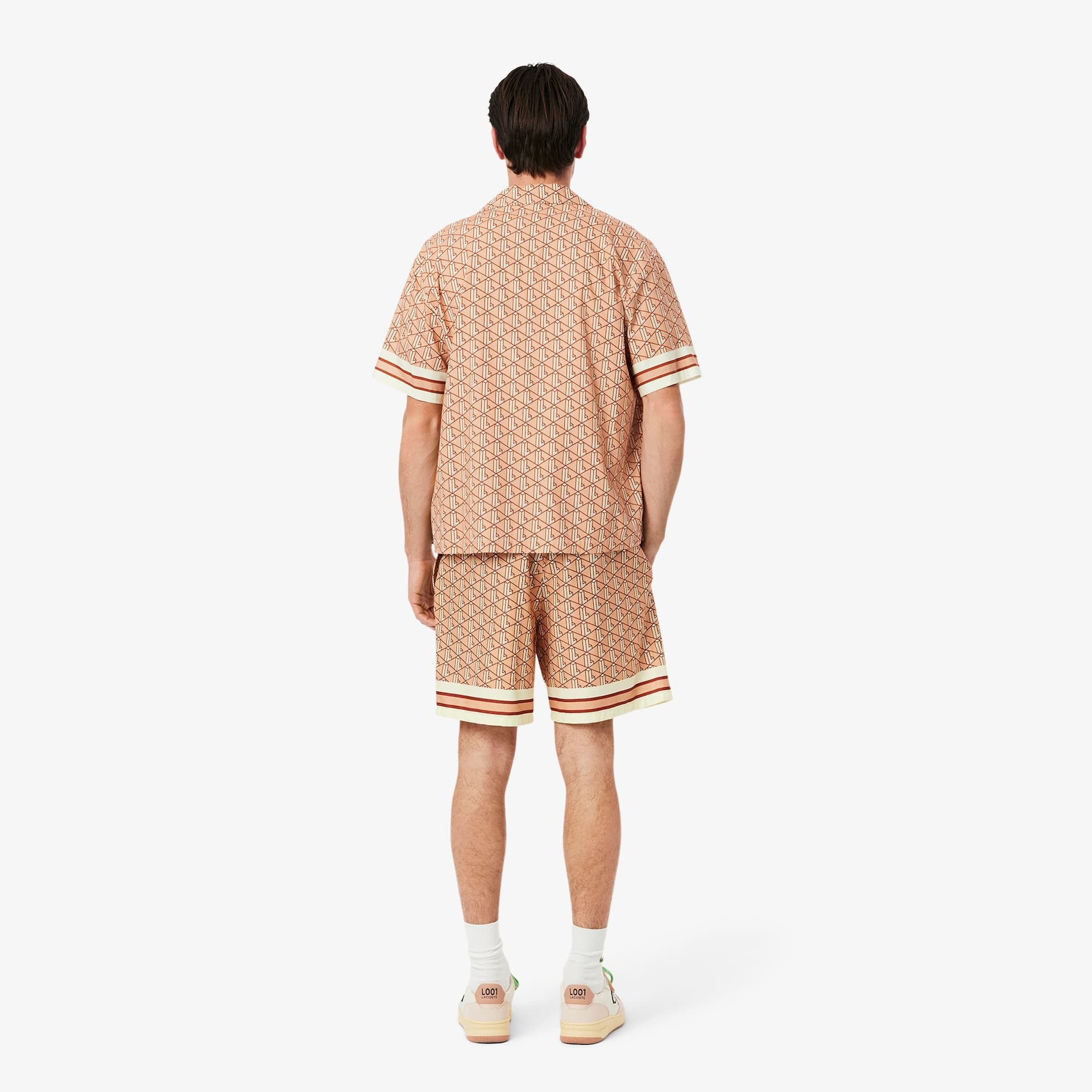 Lacoste Calcao Shorts Gh9928 Red Vermelho_shot4