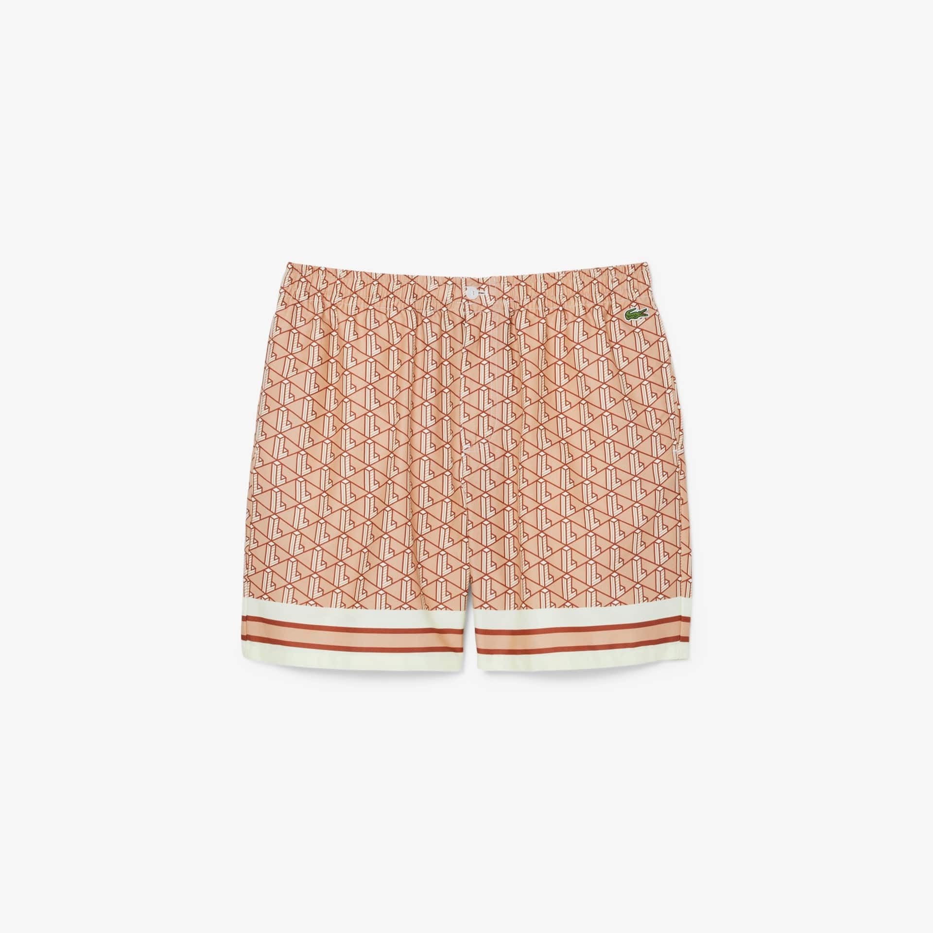 Lacoste Calcao Shorts Gh9928 Red Vermelho_shot5