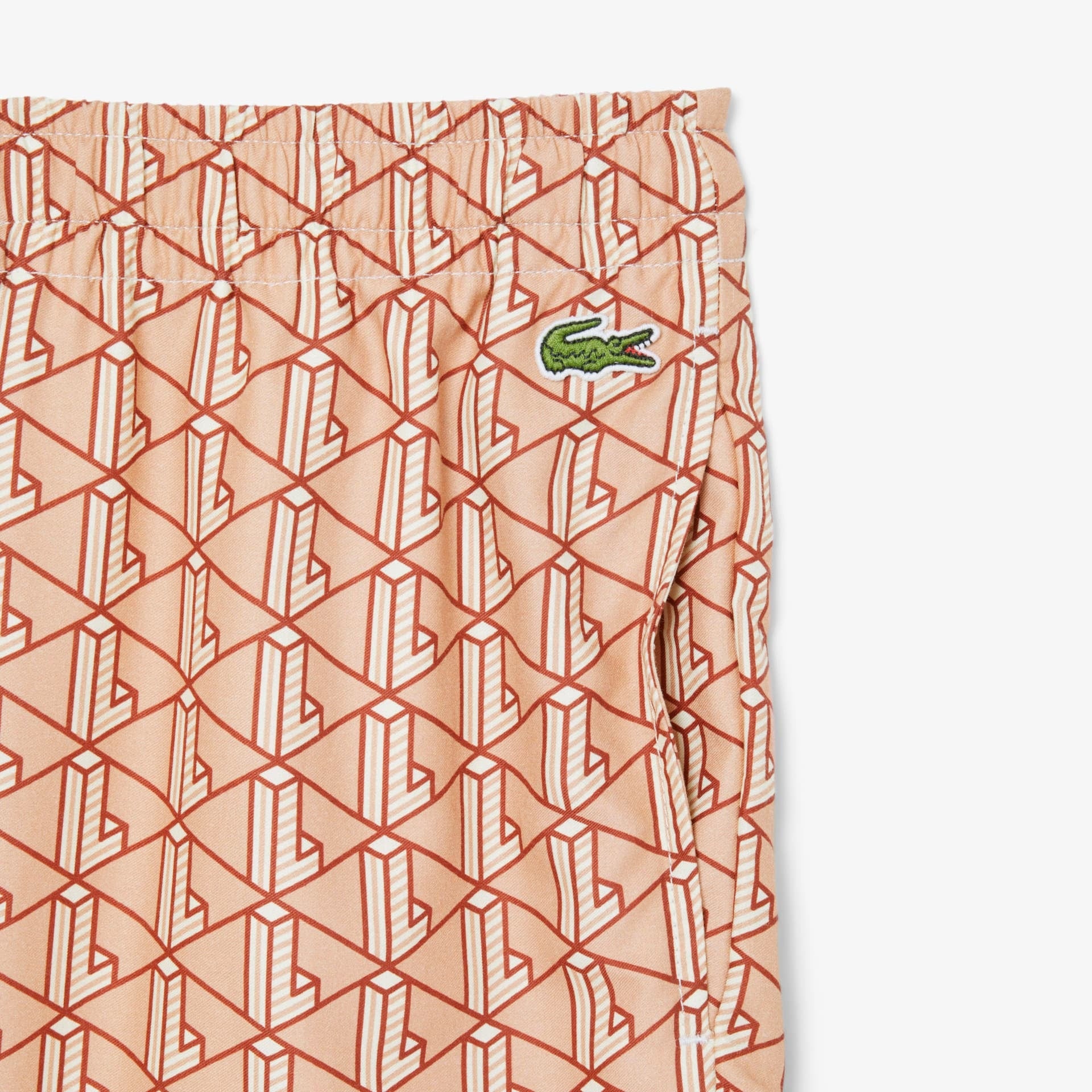 Lacoste Calcao Shorts Gh9928 Red Vermelho_shot6