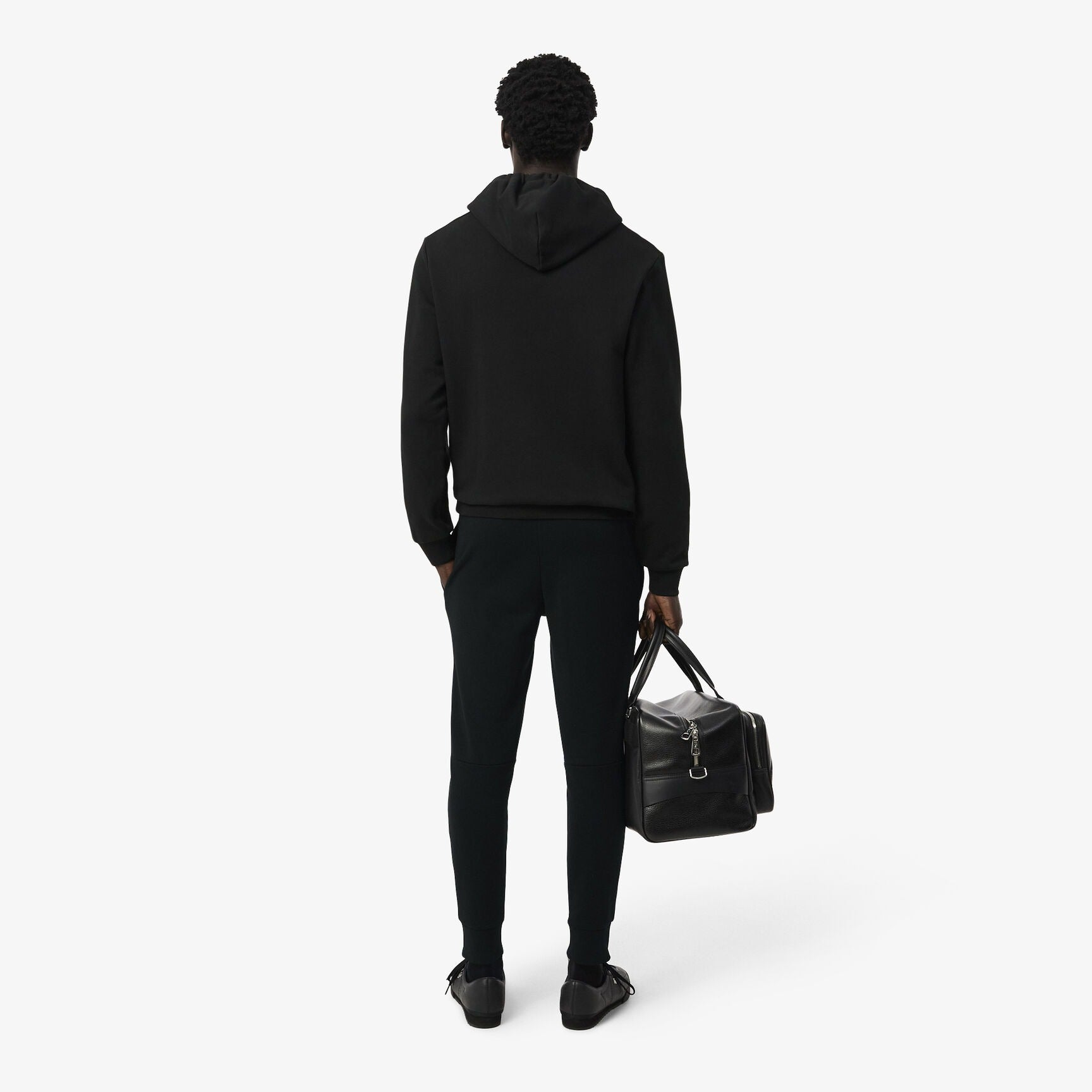 Lacoste Calcas Training Pants Xh9624 Black Preto_shot3