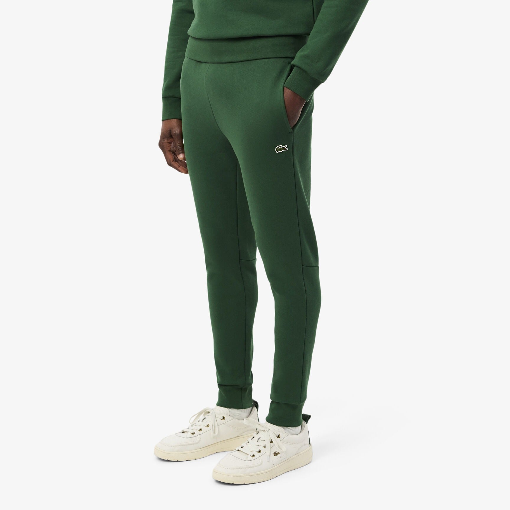 Lacoste Calcas Training Pants Xh9624 Green Verde_shot2