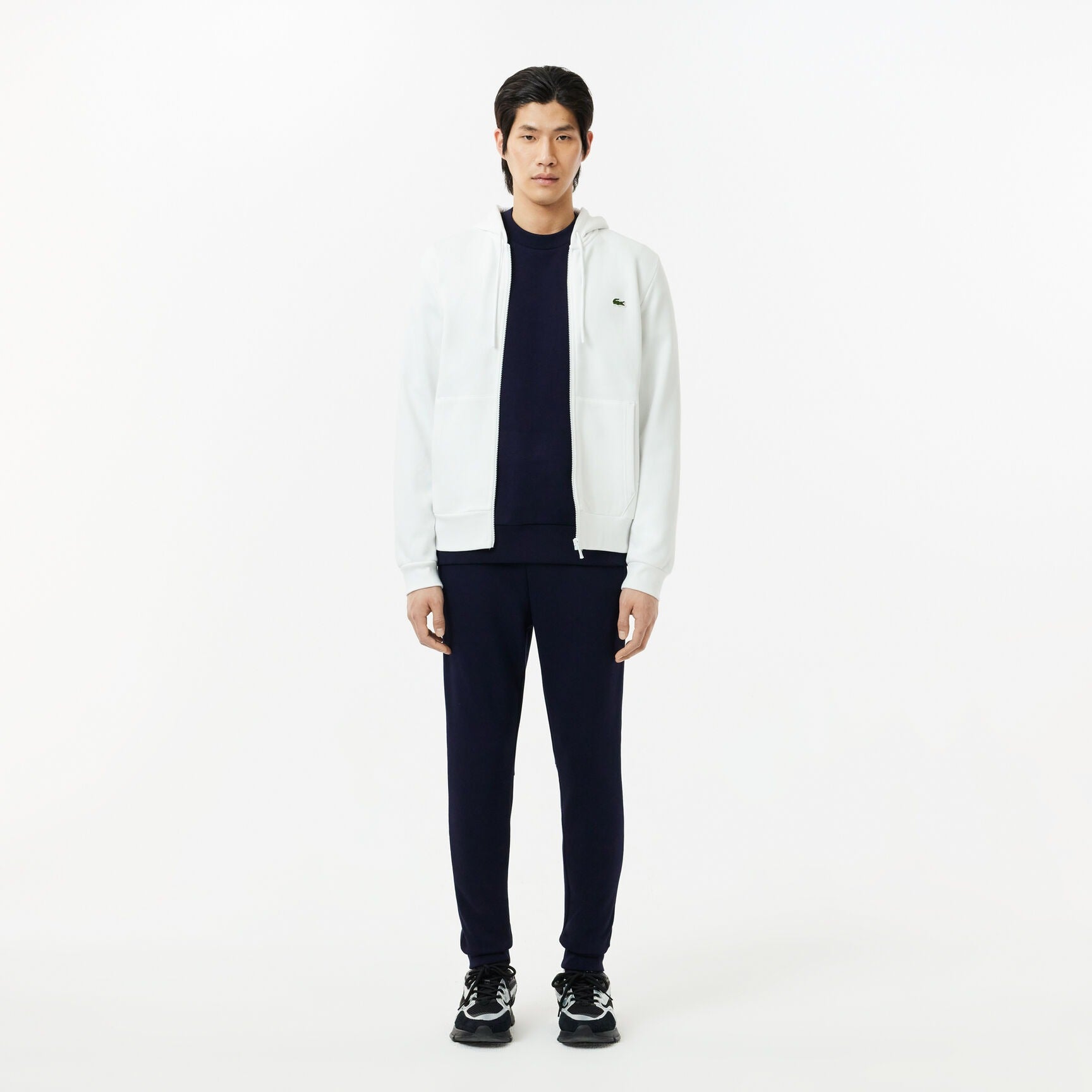 Lacoste Calcas Training Pants Xh9624 Navy Navy_shot7