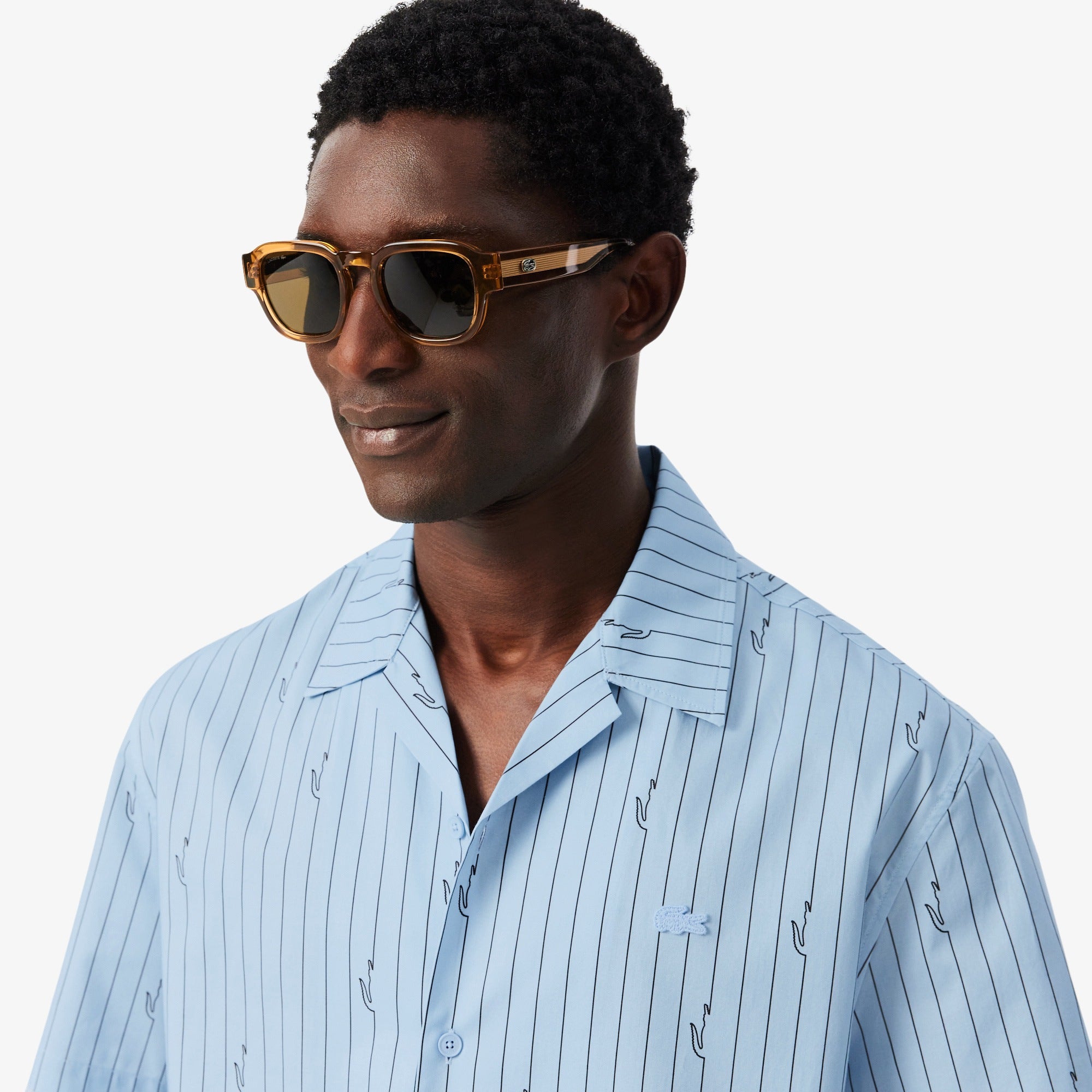 Lacoste Camisa Shirt Ch2343 Chambray Chambray_shot2