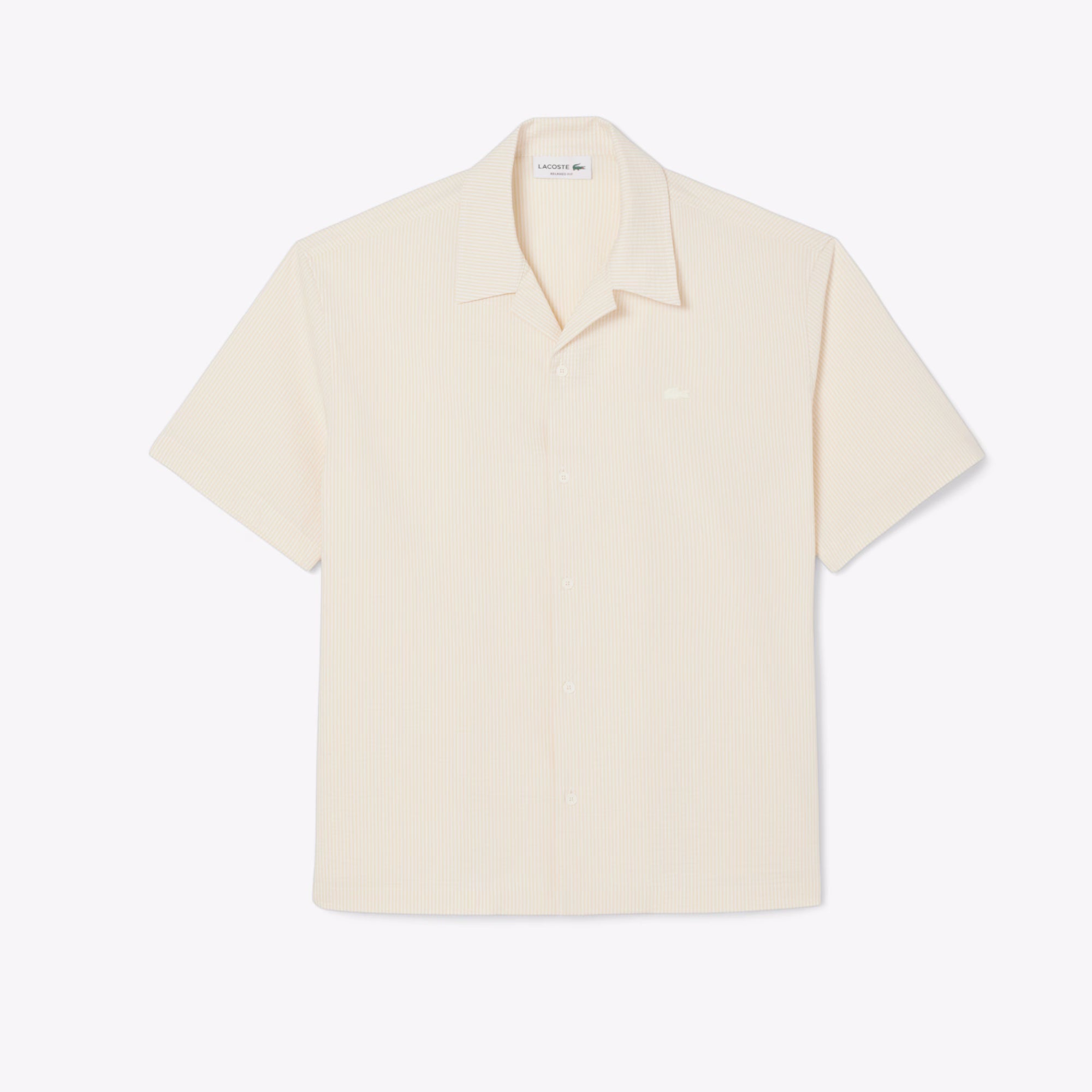 Lacoste Camisa Shirt Ch2355 Natural Natural_shot4