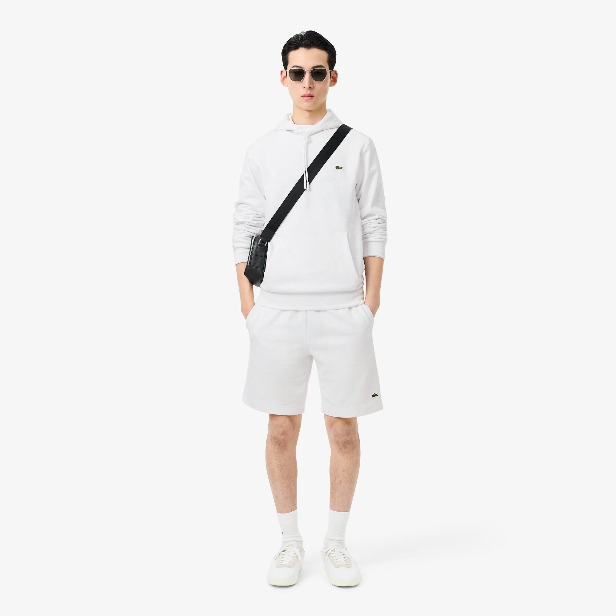 Lacoste Camisola Hoodie Sh9839 White Branco_shot2