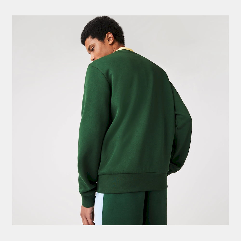 Lacoste Camisola Sweat Sh9608 Green Verde Shot2