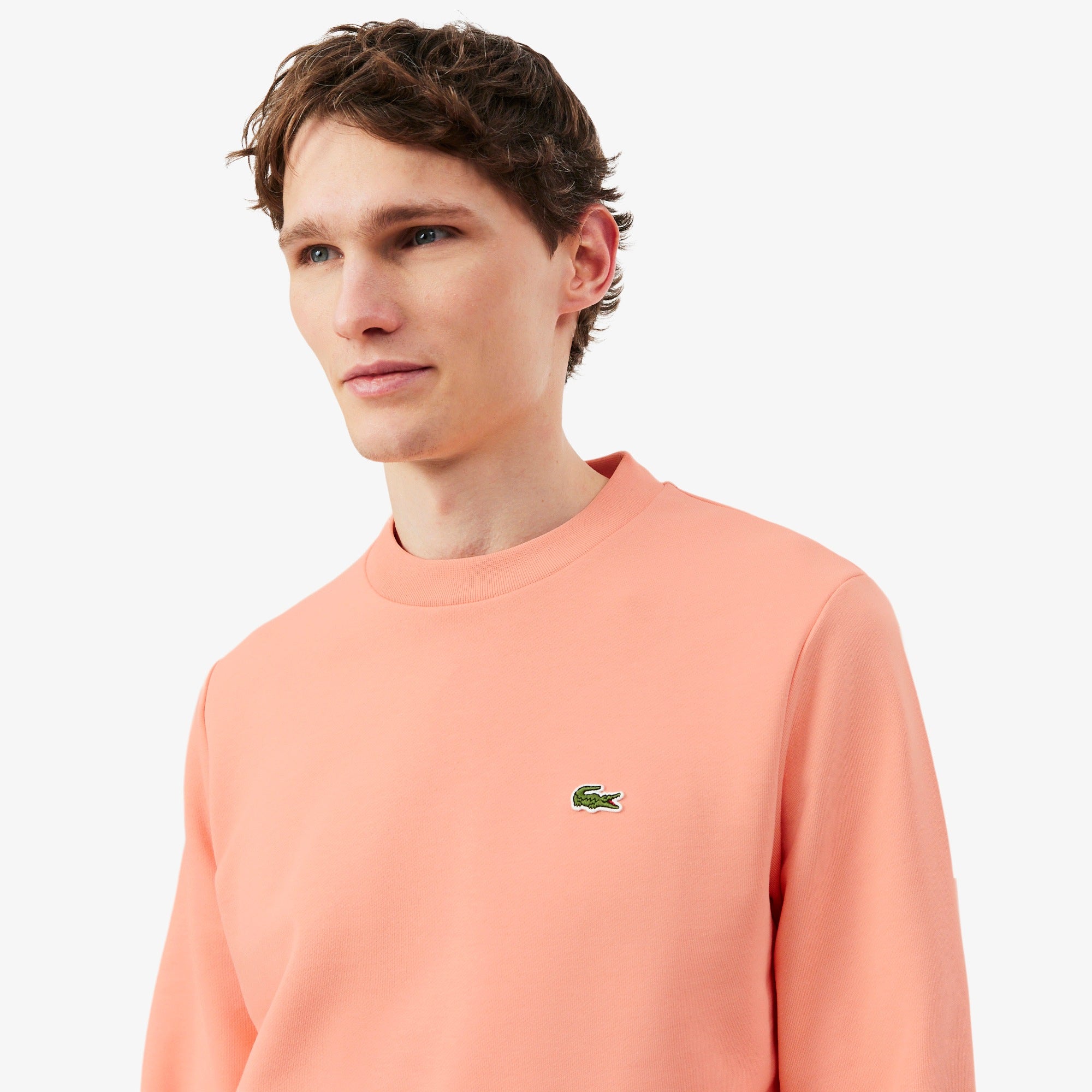 Lacoste Camisola Sweat Sh9801 Rose Rosa_shot2