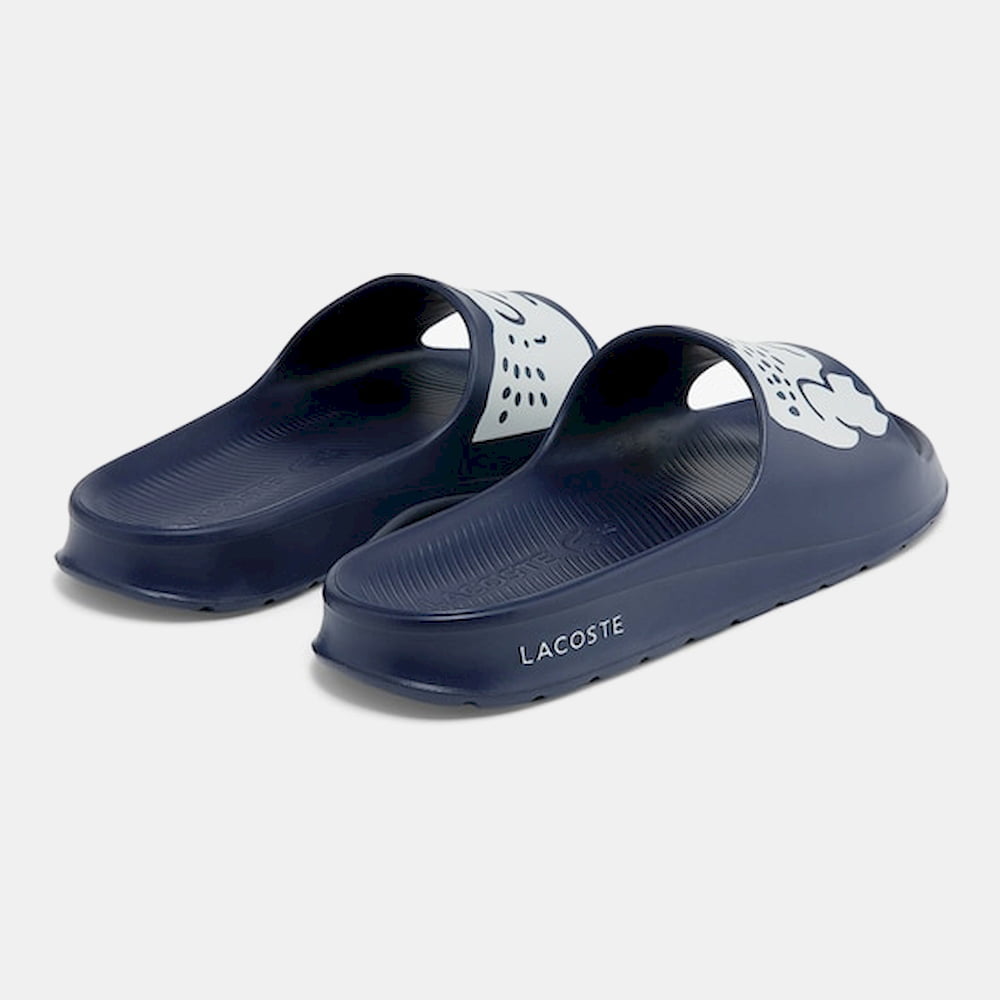 Lacoste Chinelos Slippers Croco 2.0 Navy Navy Shot6
