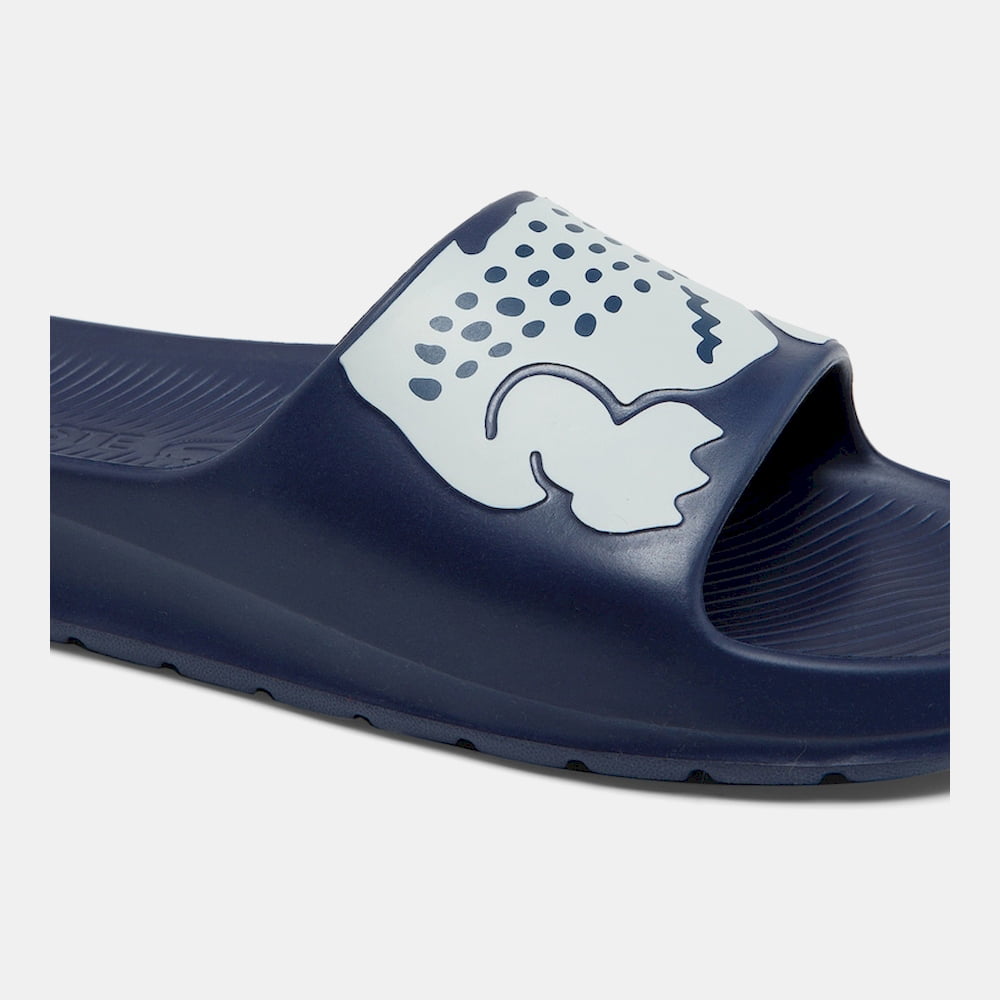 Lacoste Chinelos Slippers Croco 2.0 Navy Navy Shot8
