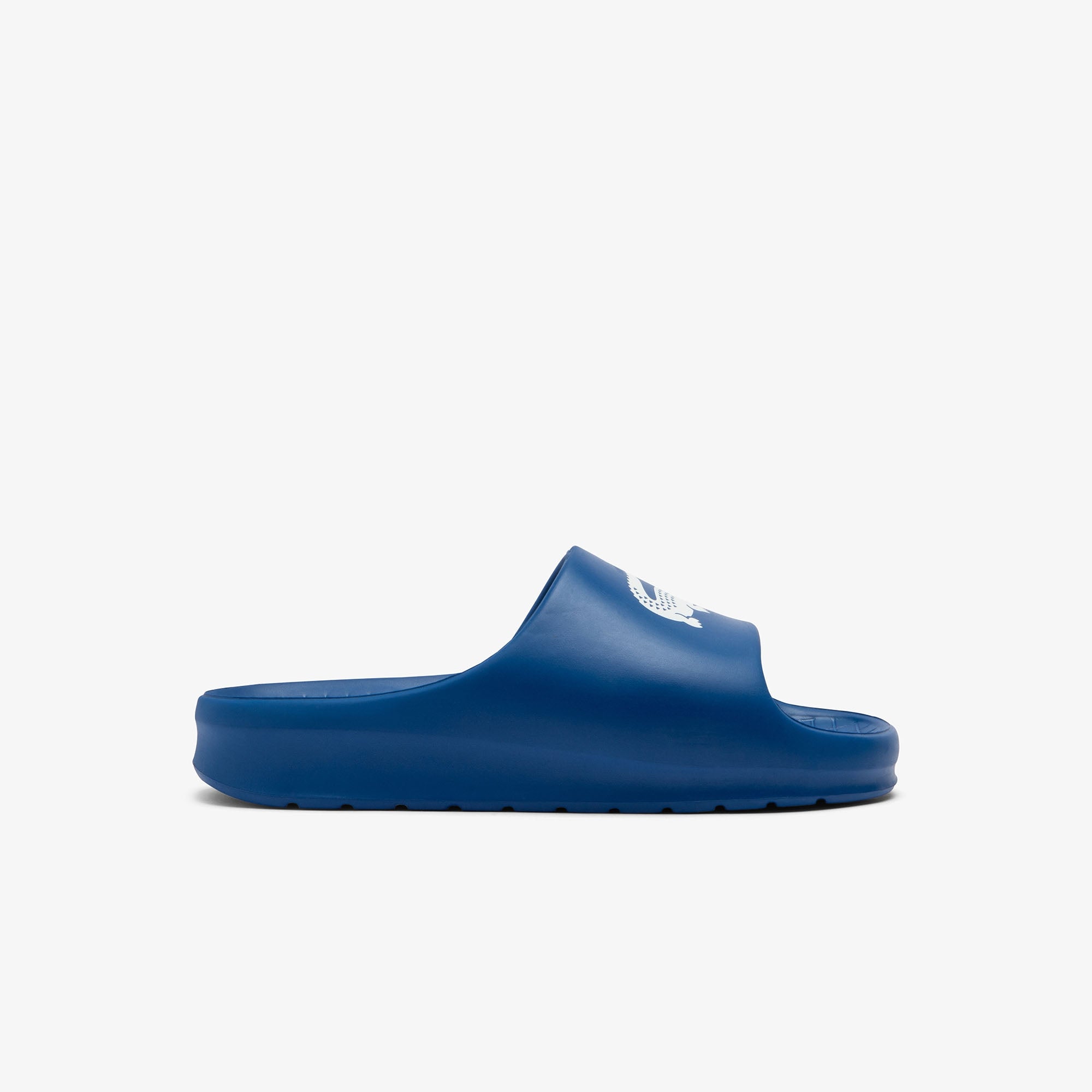 Lacoste Chinelos Slippers Serve Slide Blue White Azul Branco_shot1