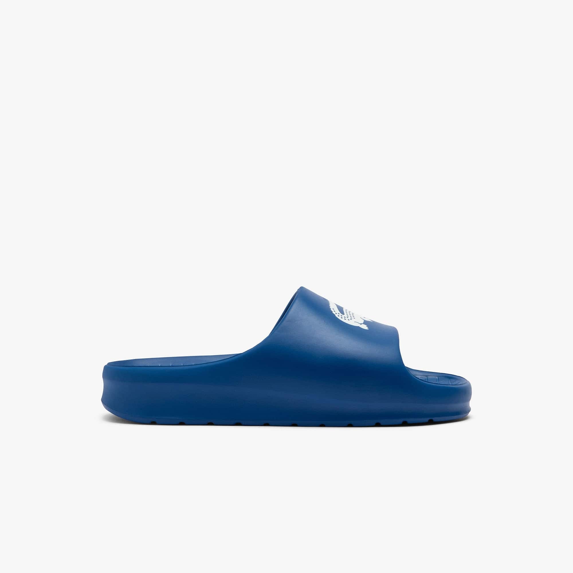 Lacoste Chinelos Slippers Serve Slide Blue White Azul Branco_shot2