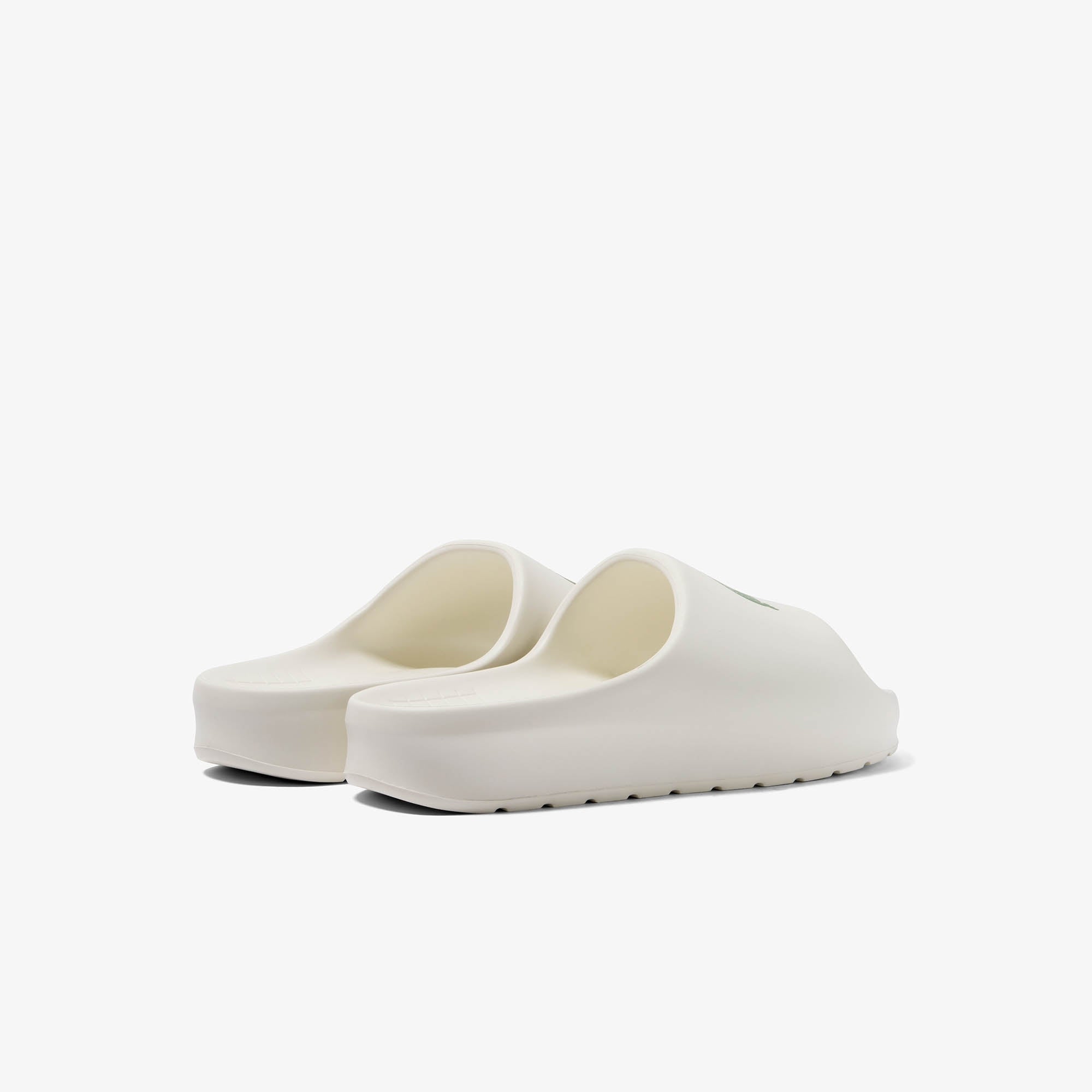 Chinelos Lacoste Branco E Verde Serve