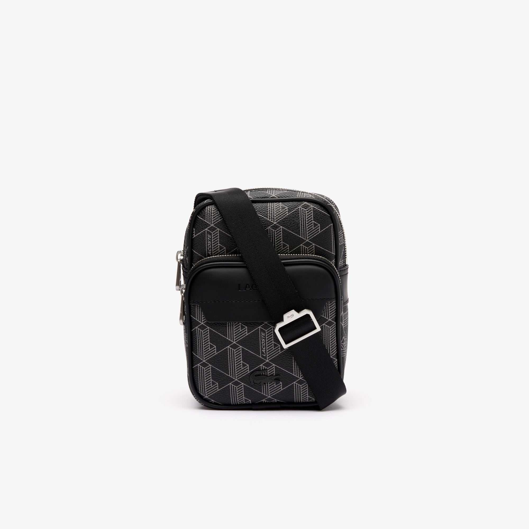 Lacoste Crossbody Nh4409lx Black.logo Preto_shot1