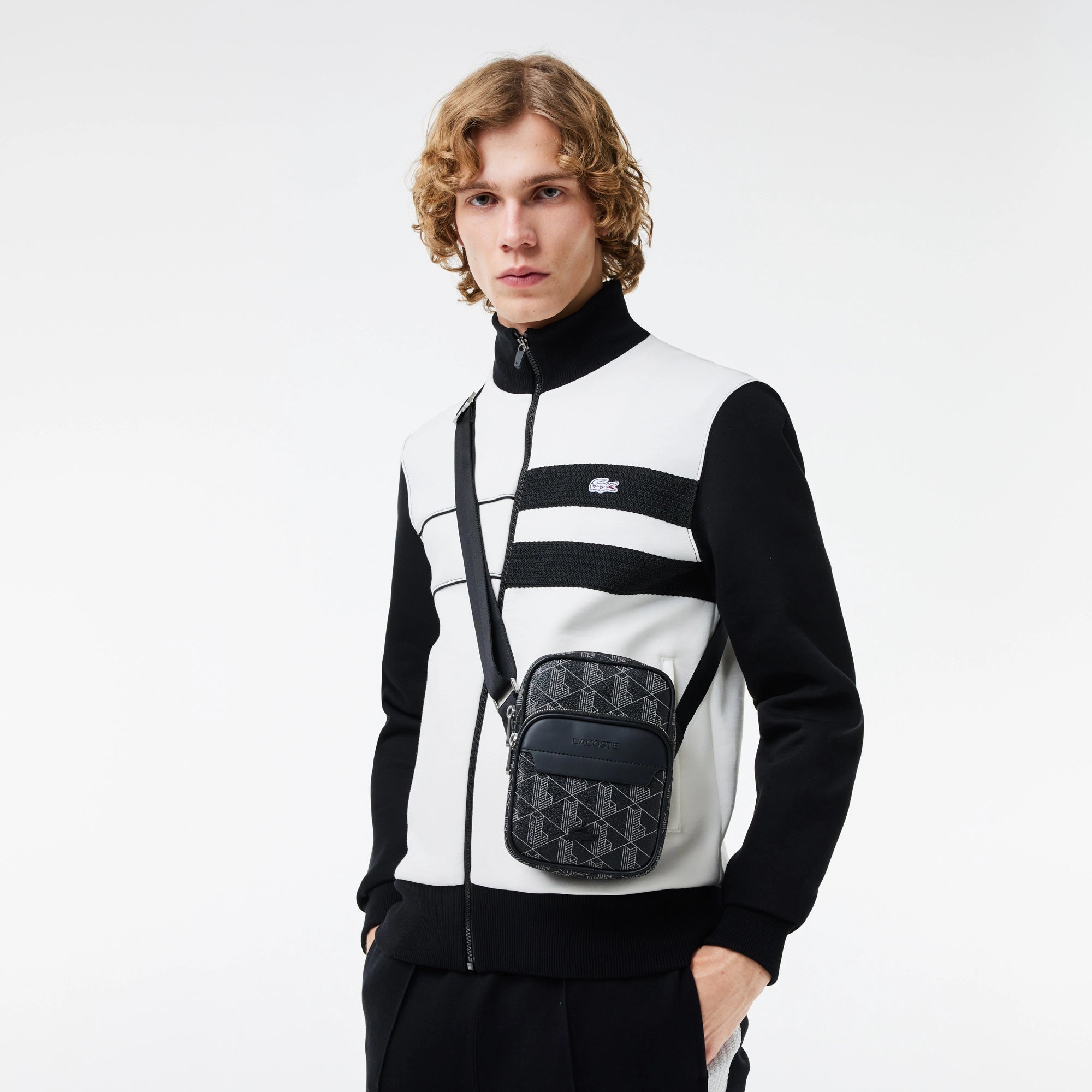 Crossbody Lacoste Preto