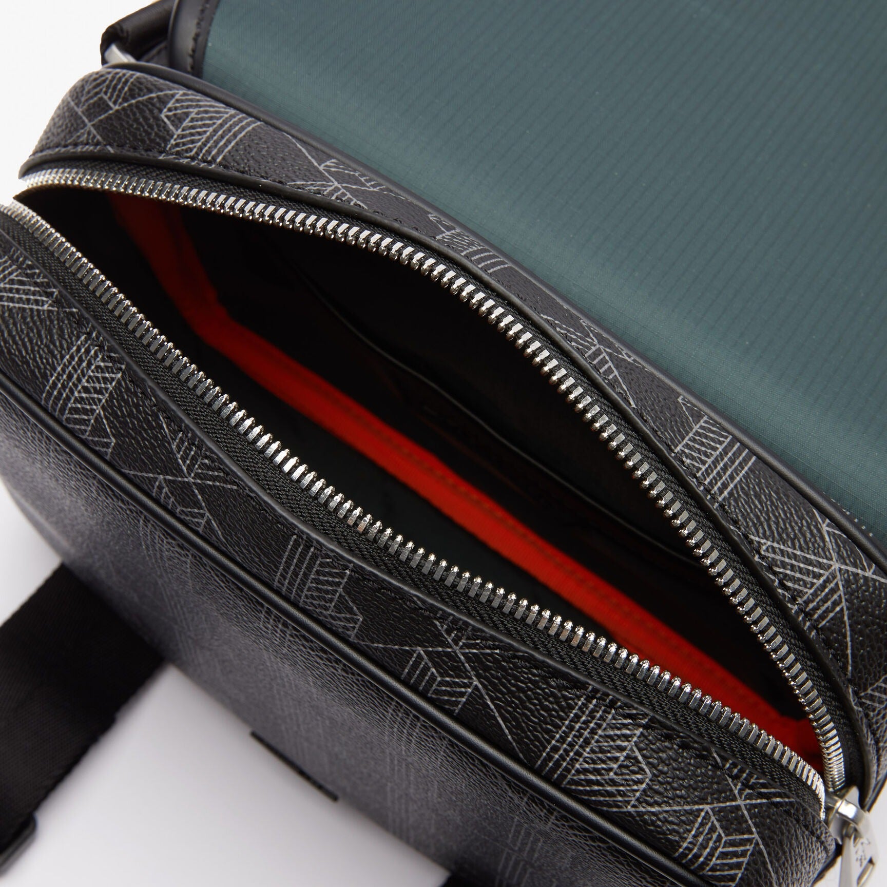 Lacoste Crossbody Nh3787lx Black.logo Preto_shot3