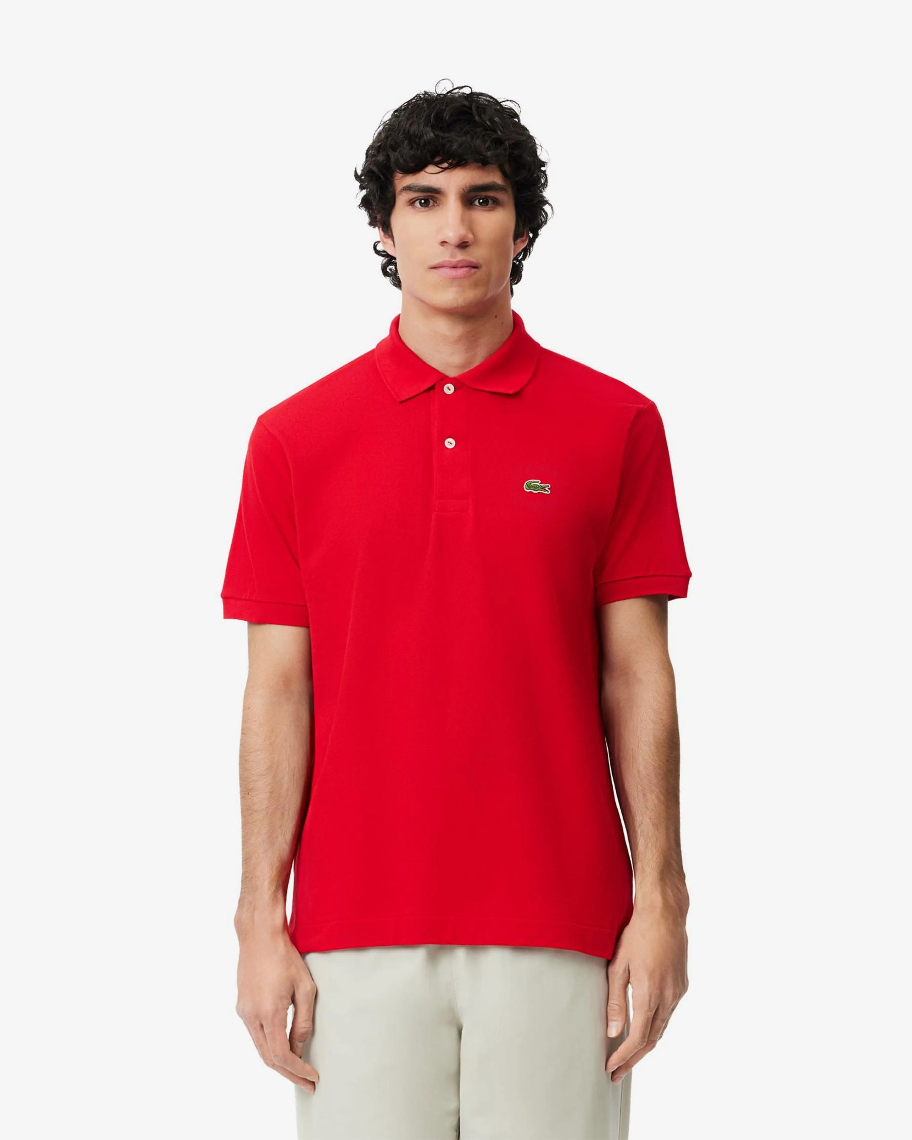 Lacoste Polo L1212 Red Vermelho_shot6