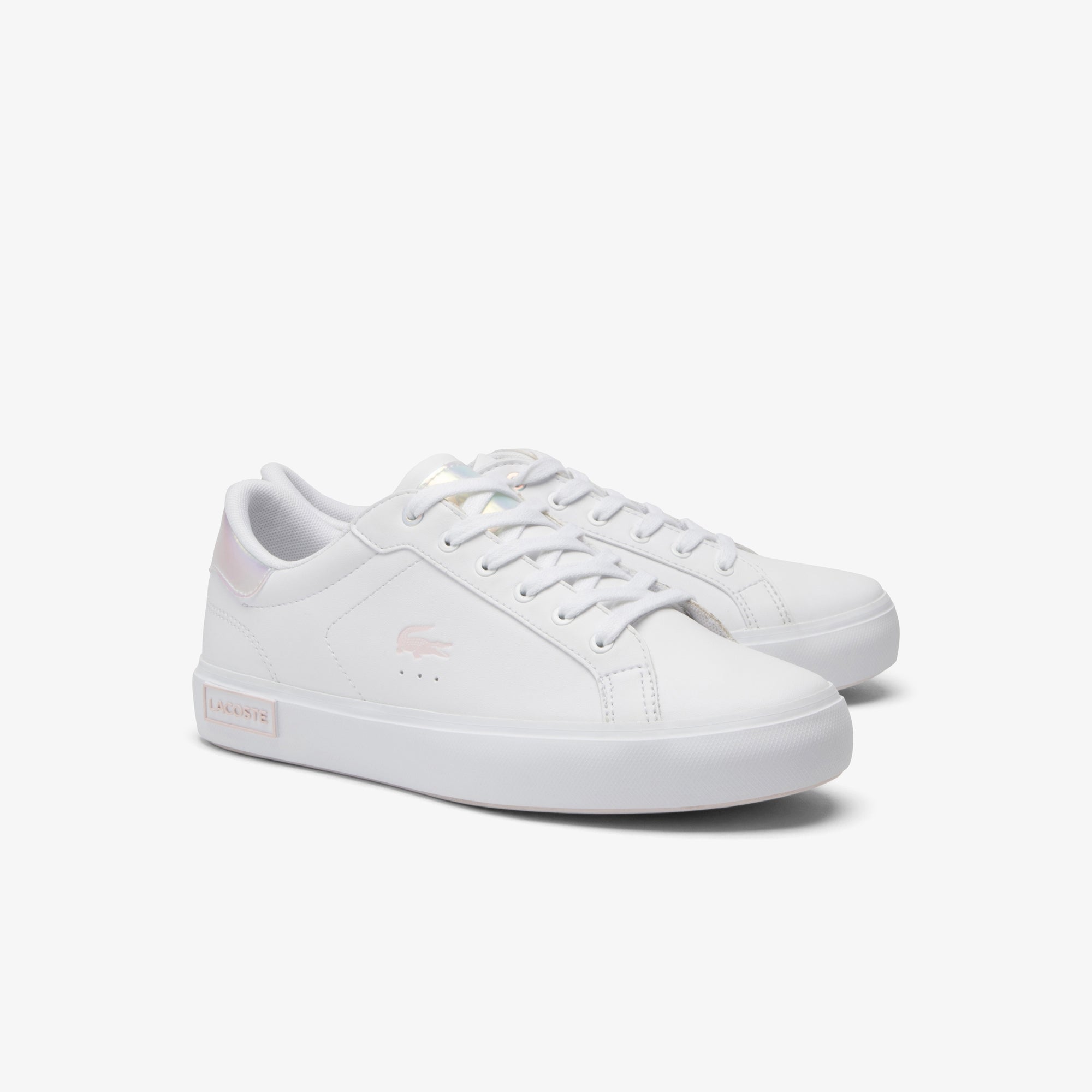 Lacoste Sapatilhas Sneakers Shoes J Powercourt Whi Lt.pin Branco Rosa Claro_shot2