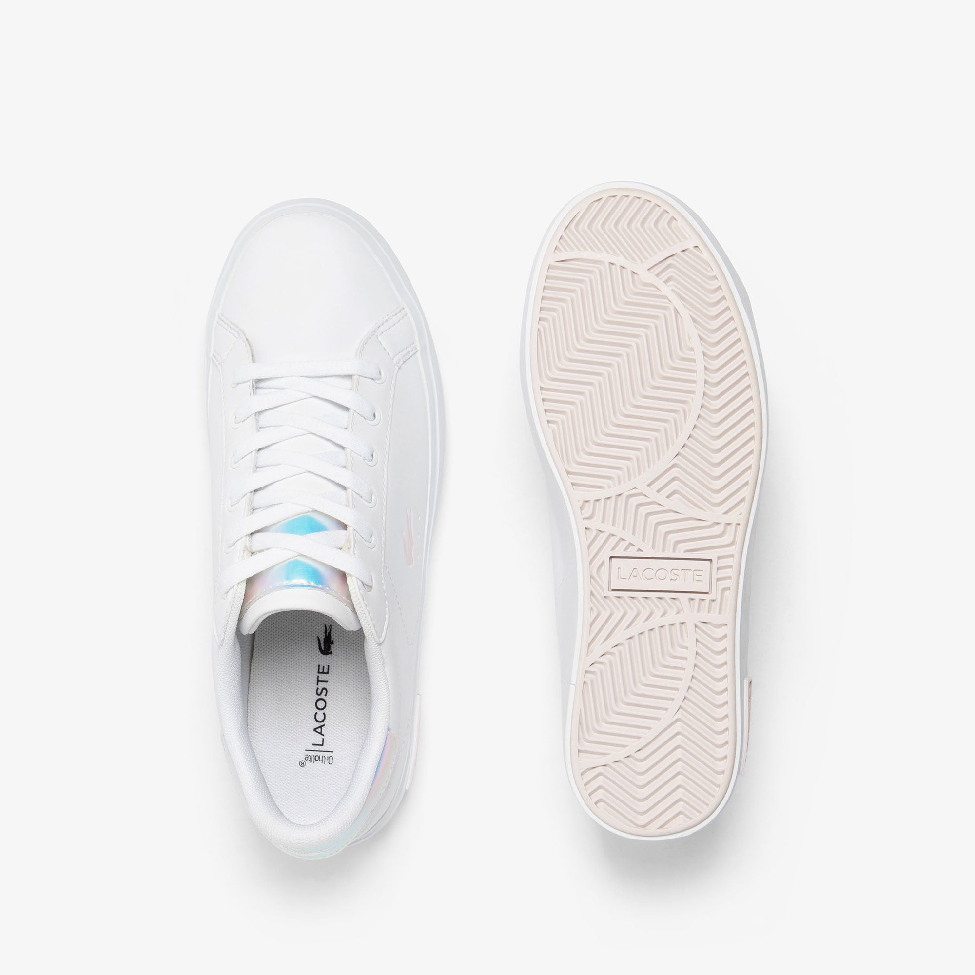 Lacoste Sapatilhas Sneakers Shoes J Powercourt Whi Lt.pin Branco Rosa Claro_shot4