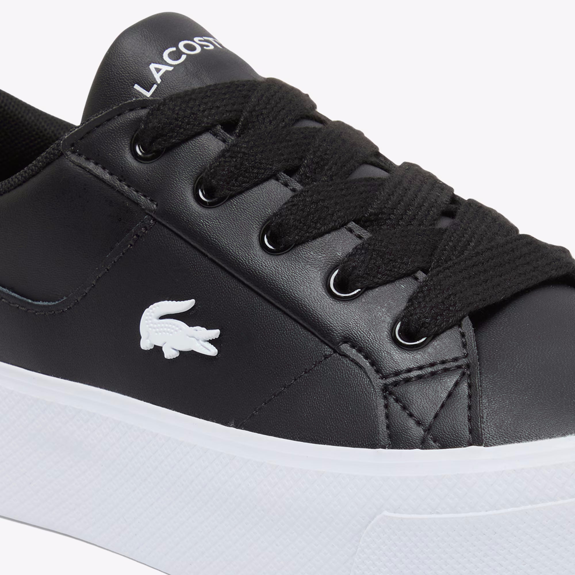 Lacoste Sapatilhas Sneakers Shoes W Ziane Blk White Preto Branco_shot5