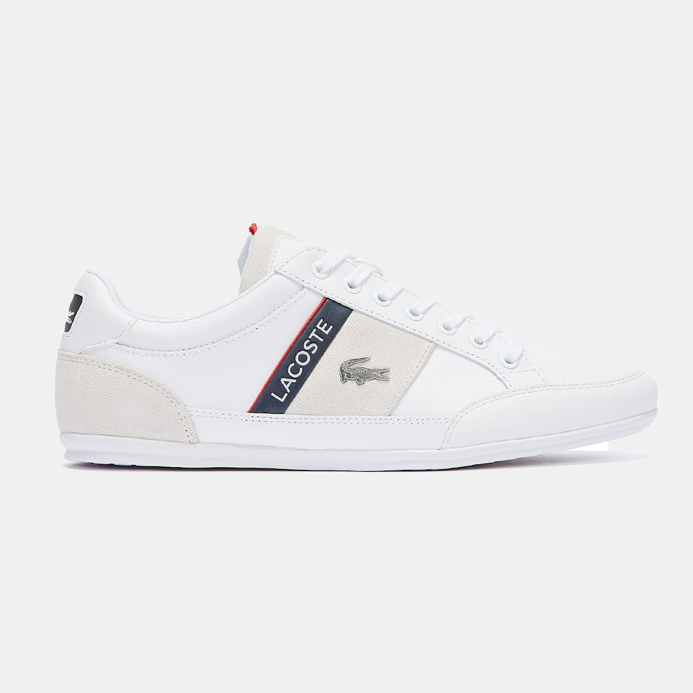 Lacoste Sapatilhas Sneakers Shoes Chaymon Whi Nvy Branco Navy Shot8