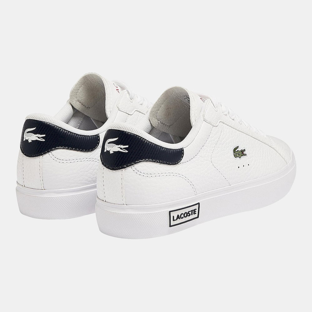 Lacoste Sapatilhas Sneakers Shoes Powercourt0721 Whi Blue Branco Azul Shot8