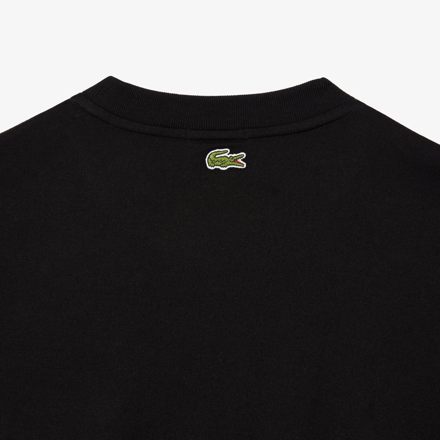 Lacoste T Shirt Th0062 Black Preto_shot2