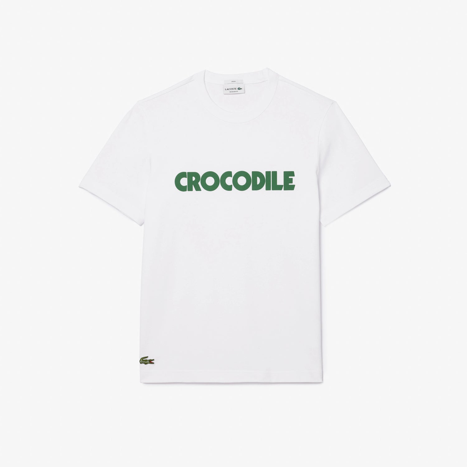 Lacoste T Shirt Th0134 White Branco_shot1