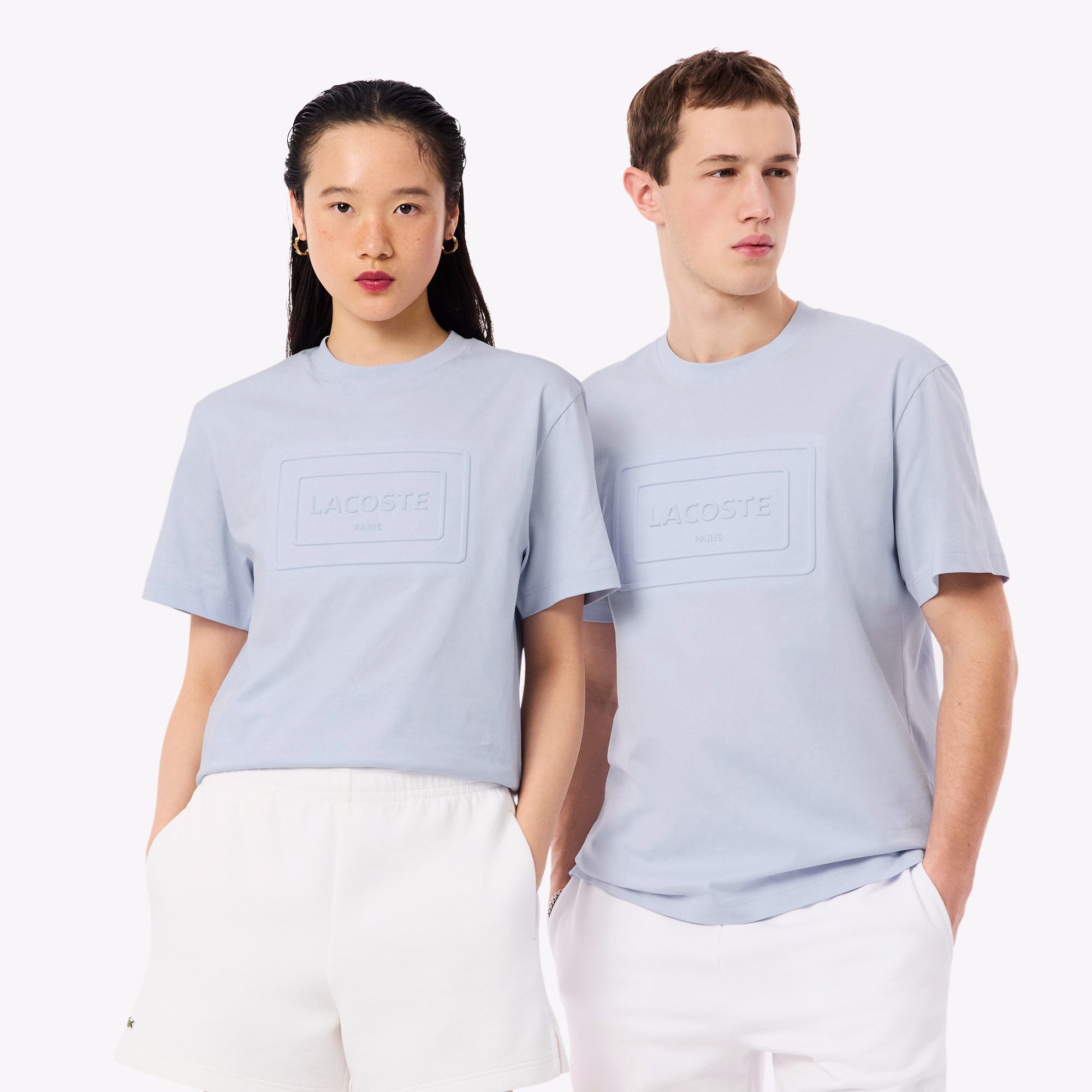 Lacoste T Shirt Th0794 Lt Blue Azul Claro_shot1