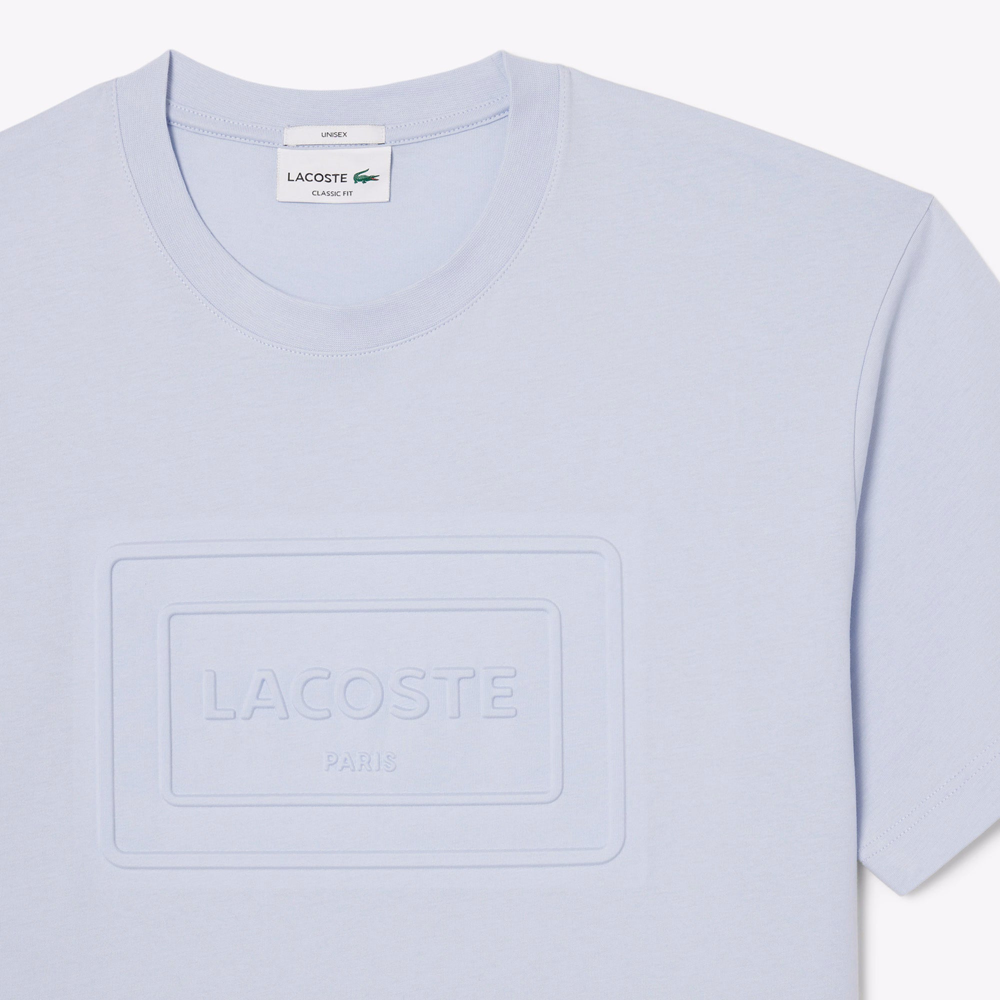 Lacoste T Shirt Th0794 Lt Blue Azul Claro_shot3