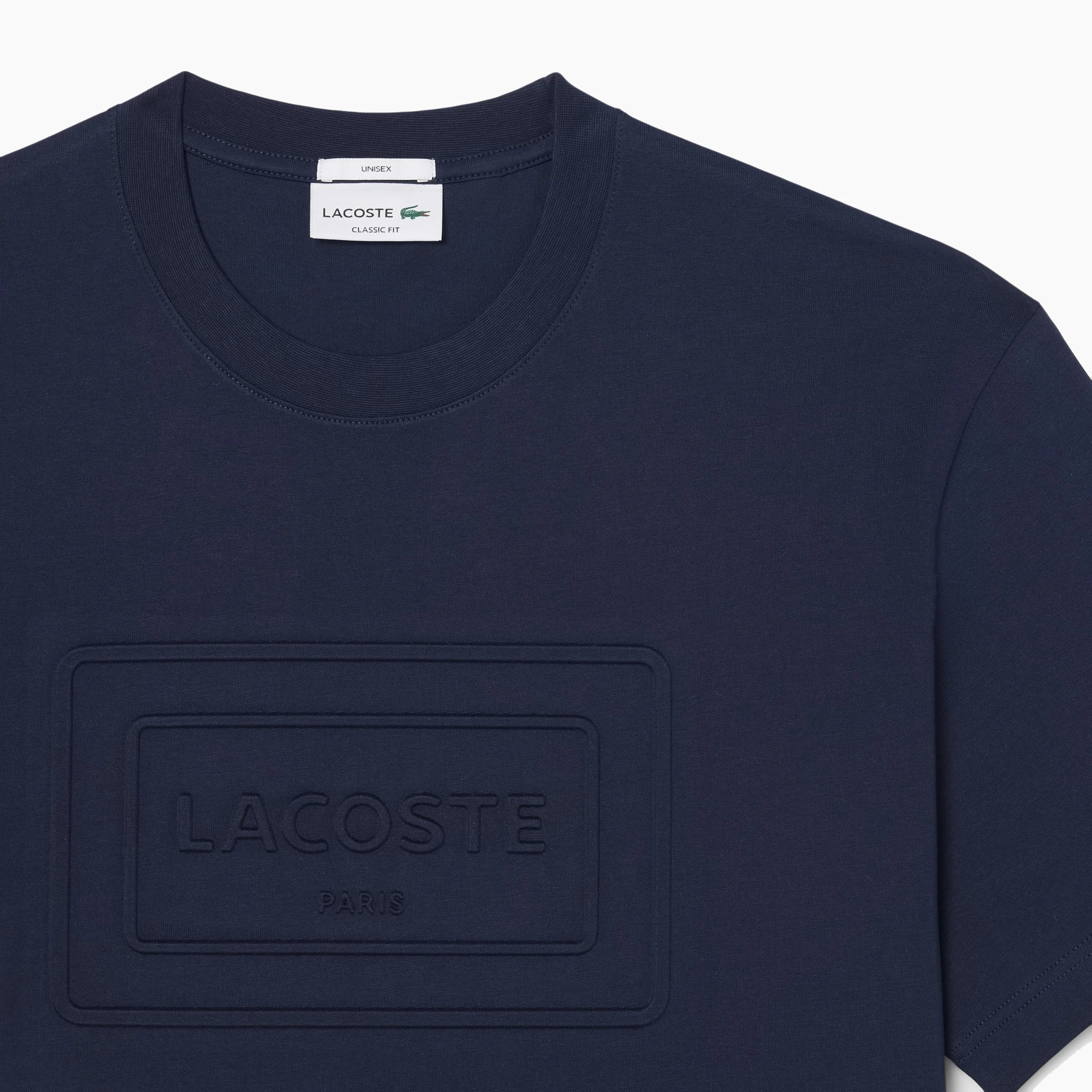 Lacoste T Shirt Th0794 Navy Navy_shot2