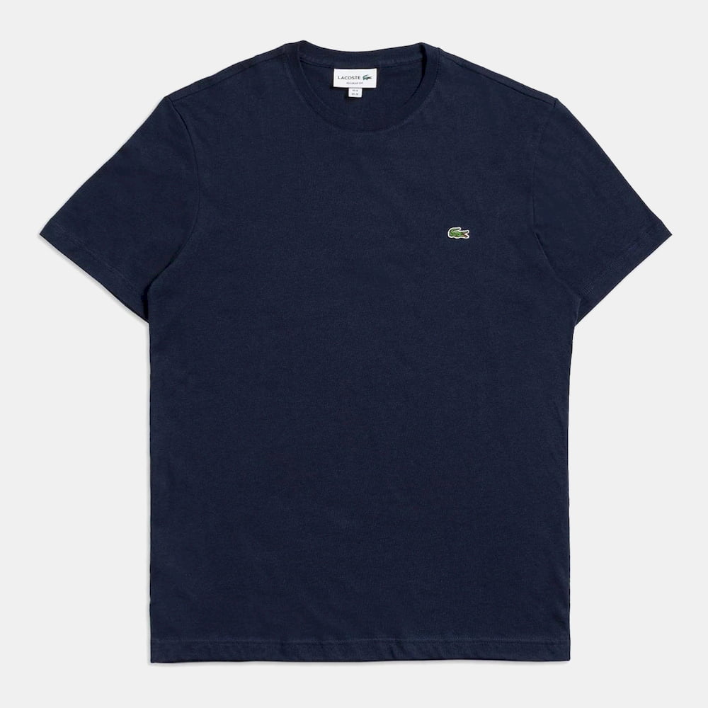 Lacoste T Shirt Th2038 Navy Navy Shot6