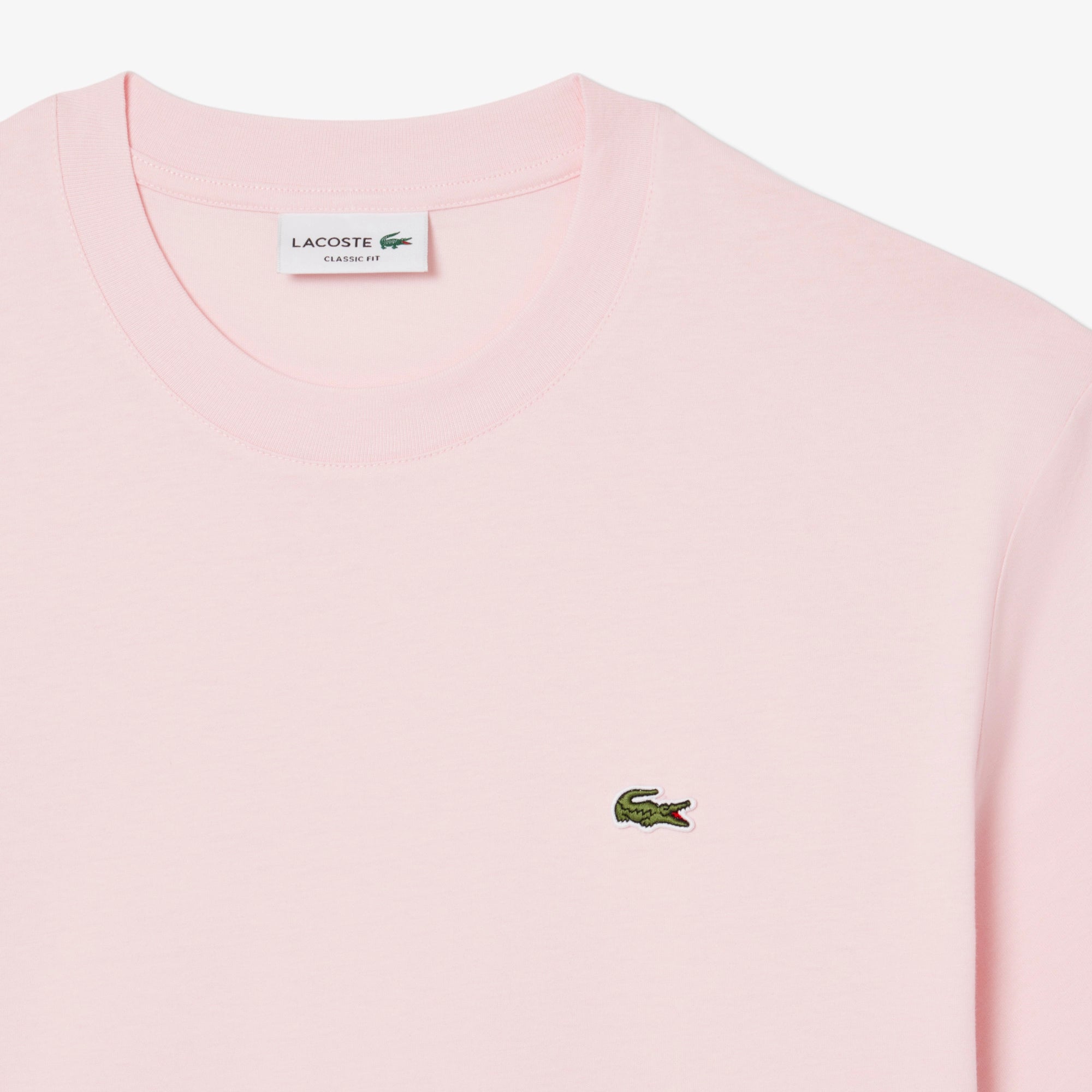 Lacoste T Shirt Th2038 Pink Rosa_shot5