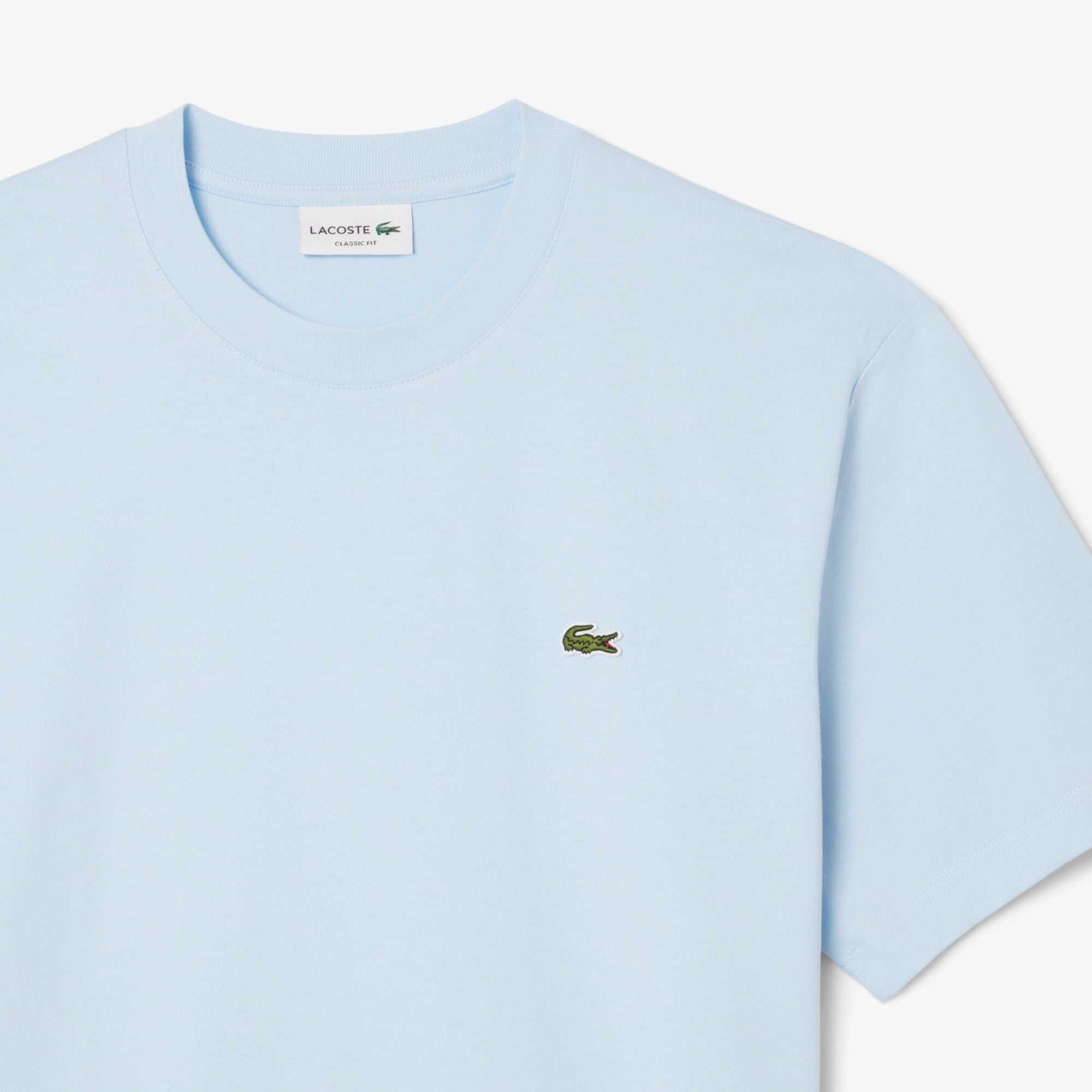 Lacoste T Shirt Th2038 Sky Azul_shot5