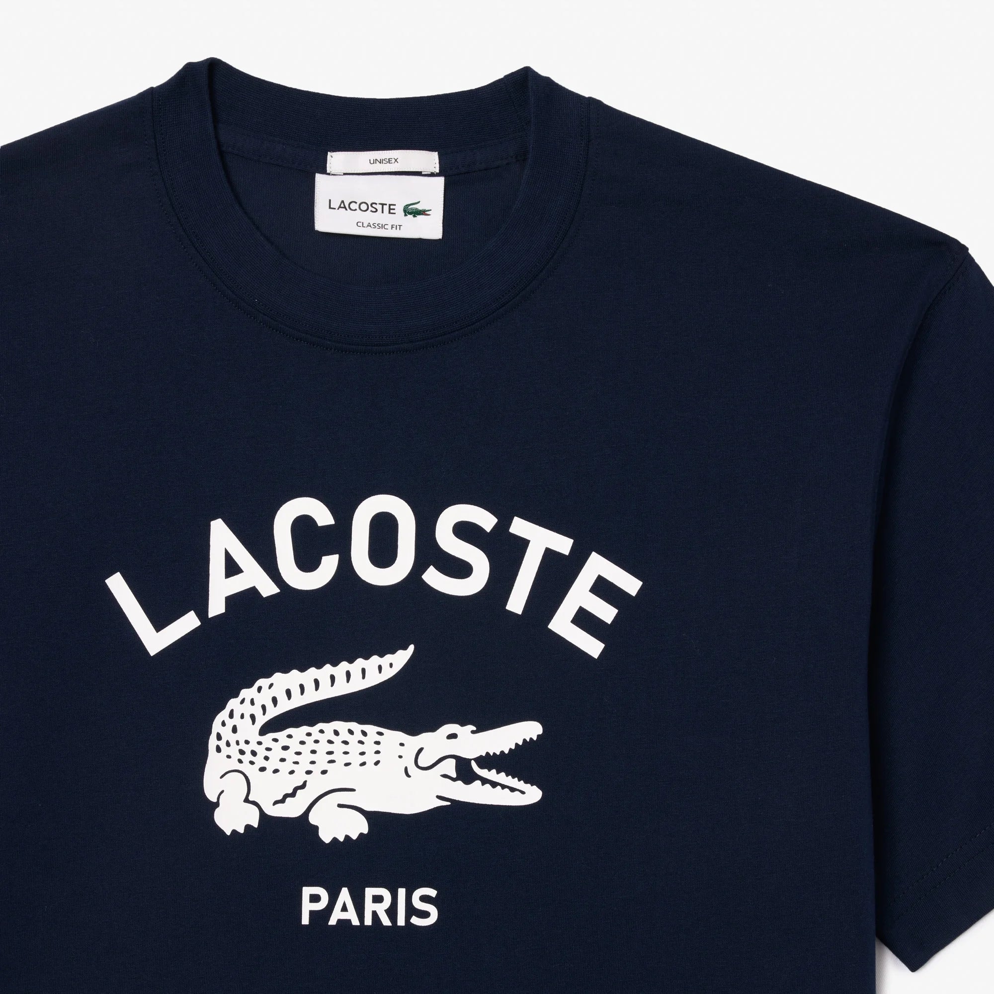 Lacoste T Shirt Th2733 Navy Navy_shot2