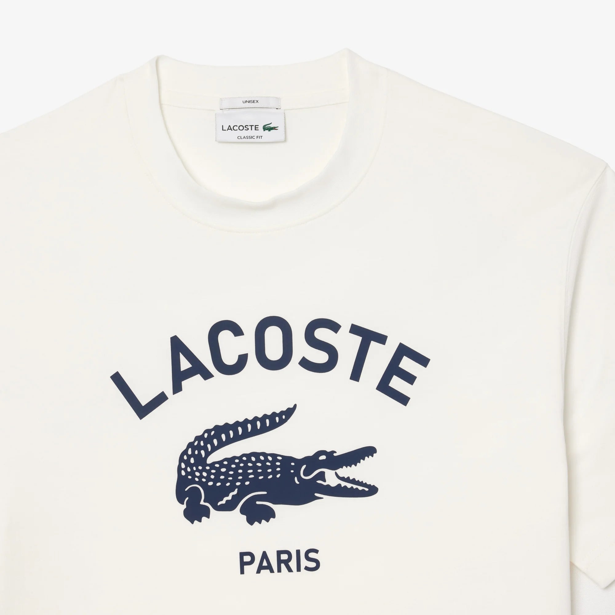 Lacoste T Shirt Th2733 White Branco_shot1