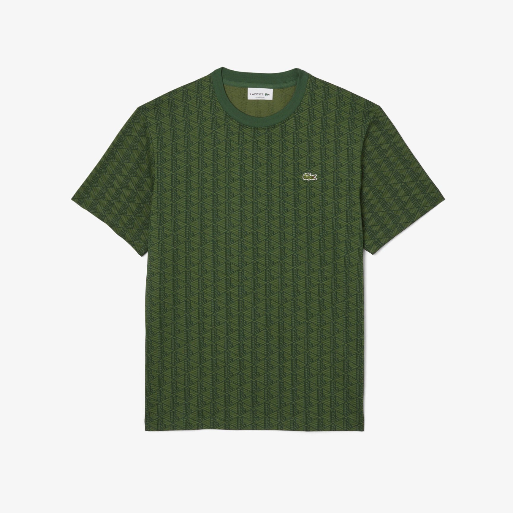Lacoste T Shirt Th5902 Green Verde_shot4