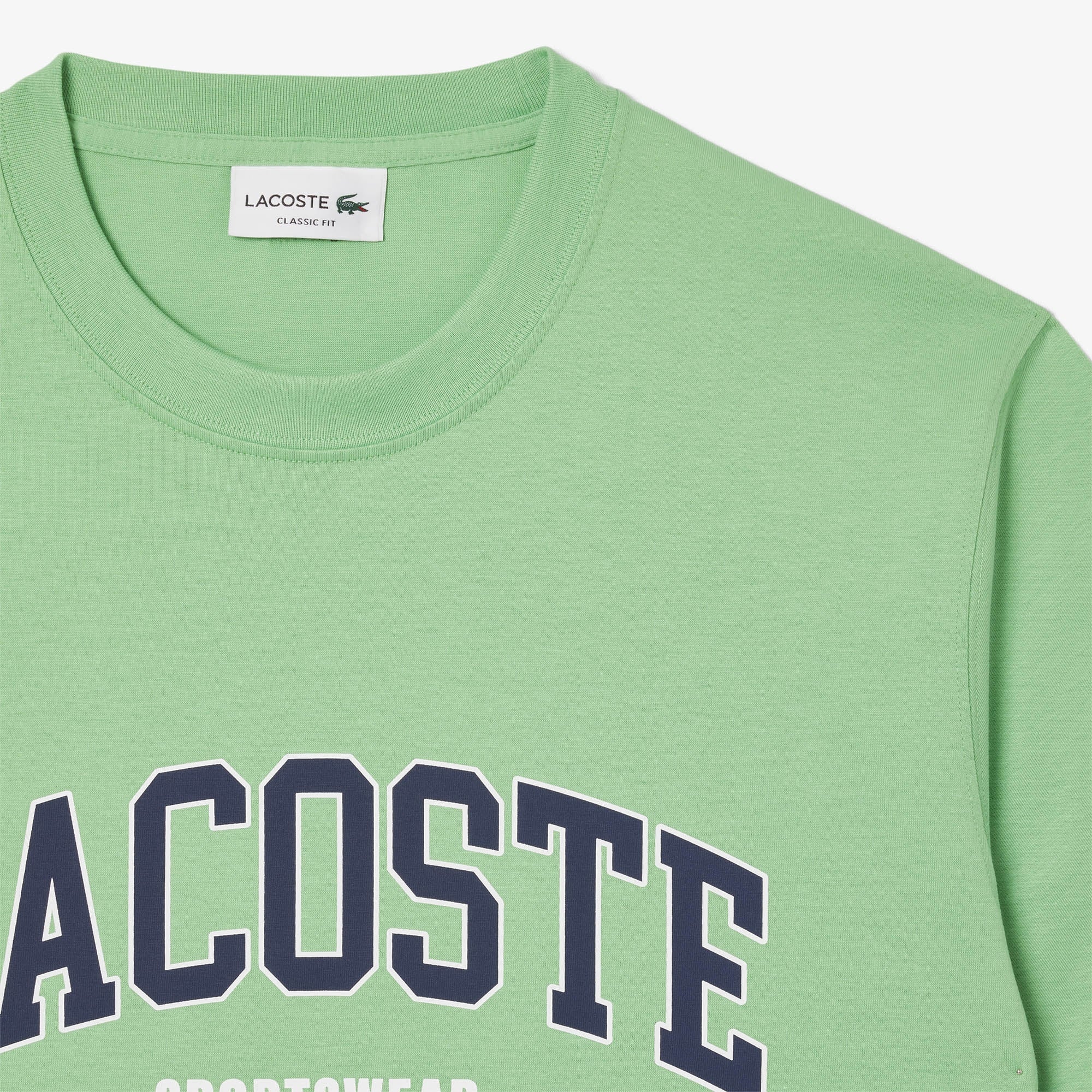 Lacoste T Shirt Th6565 Green Verde_shot5