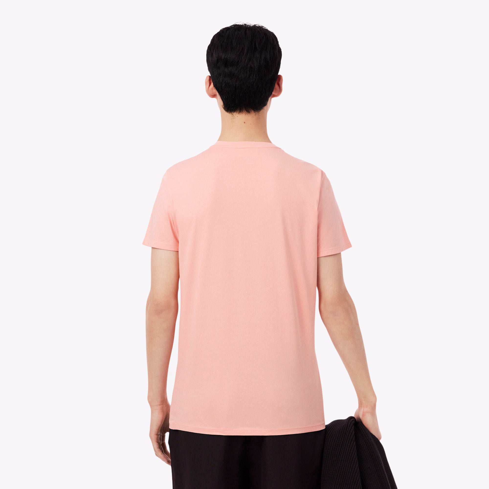 Lacoste T Shirt Th7318 Rose Rosa_shot3