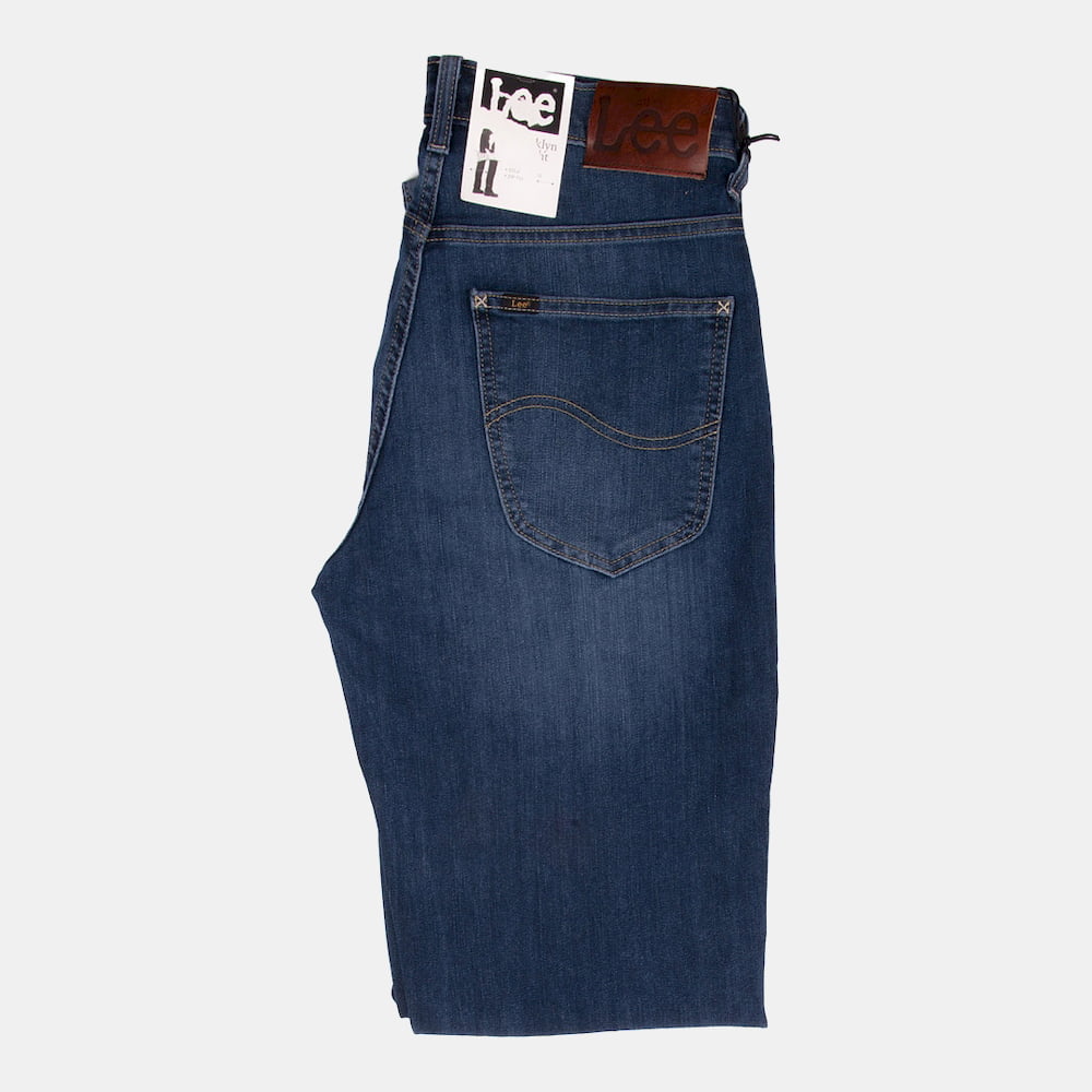 Lee Calças Trousers El452aavo Denim Denim Shot8